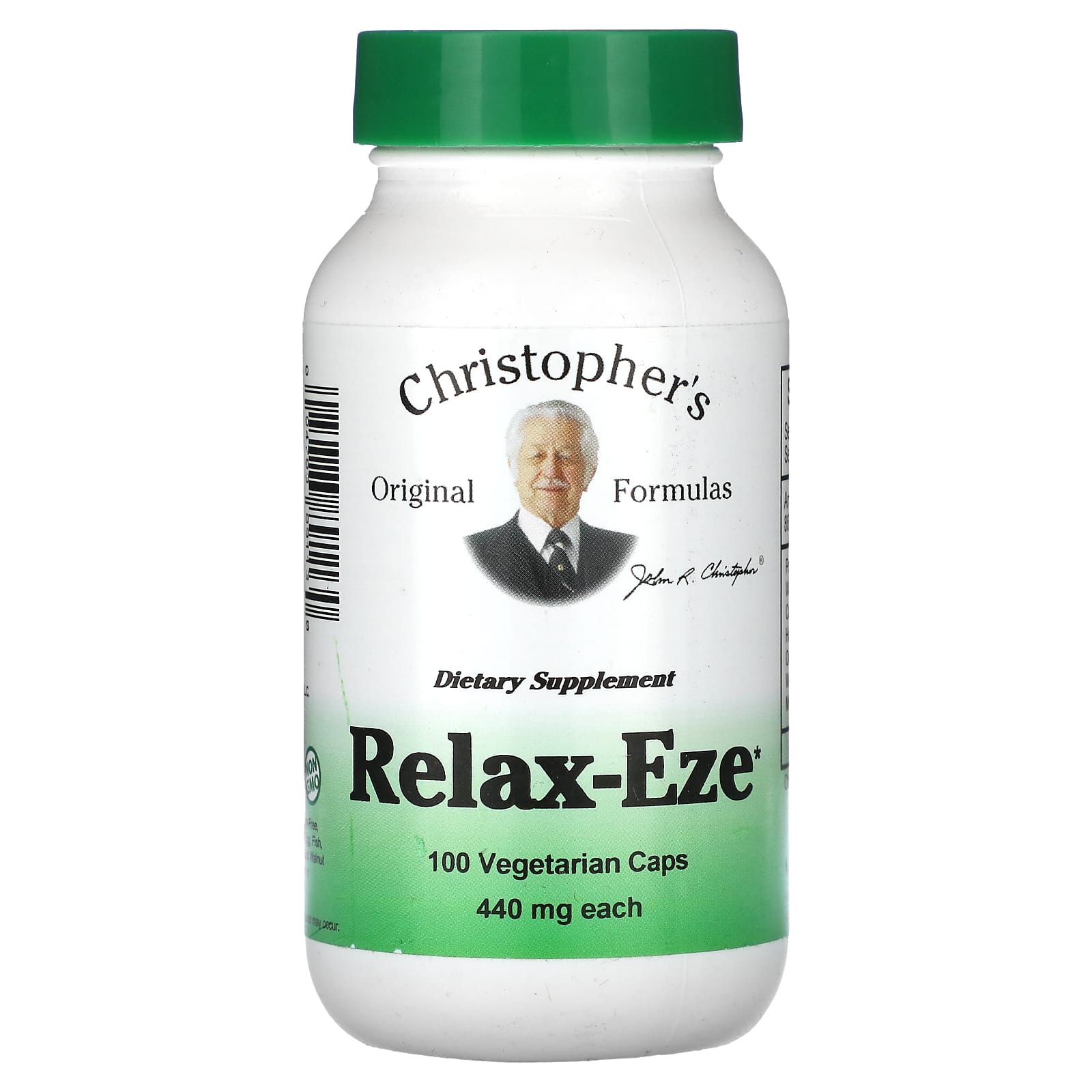 Christophers Original Formulas Relax-Eze 440 мг 100 вегетарианских капсул 2590₽