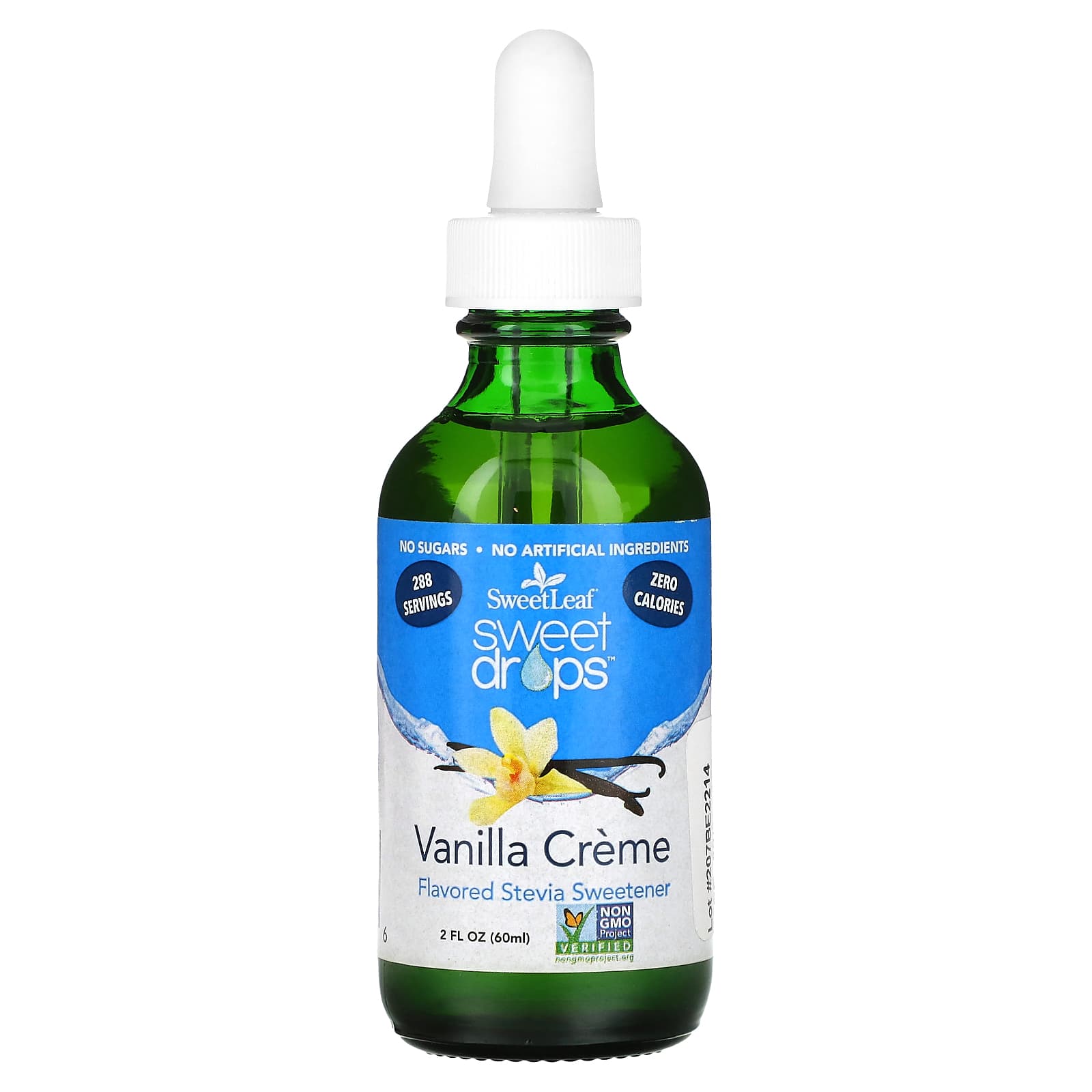 Wisdom Natural SweetLeaf Sweet Drops подсластитель из стевии со вкусом ванильного крема 60 мл 2 жидк унции 2090₽