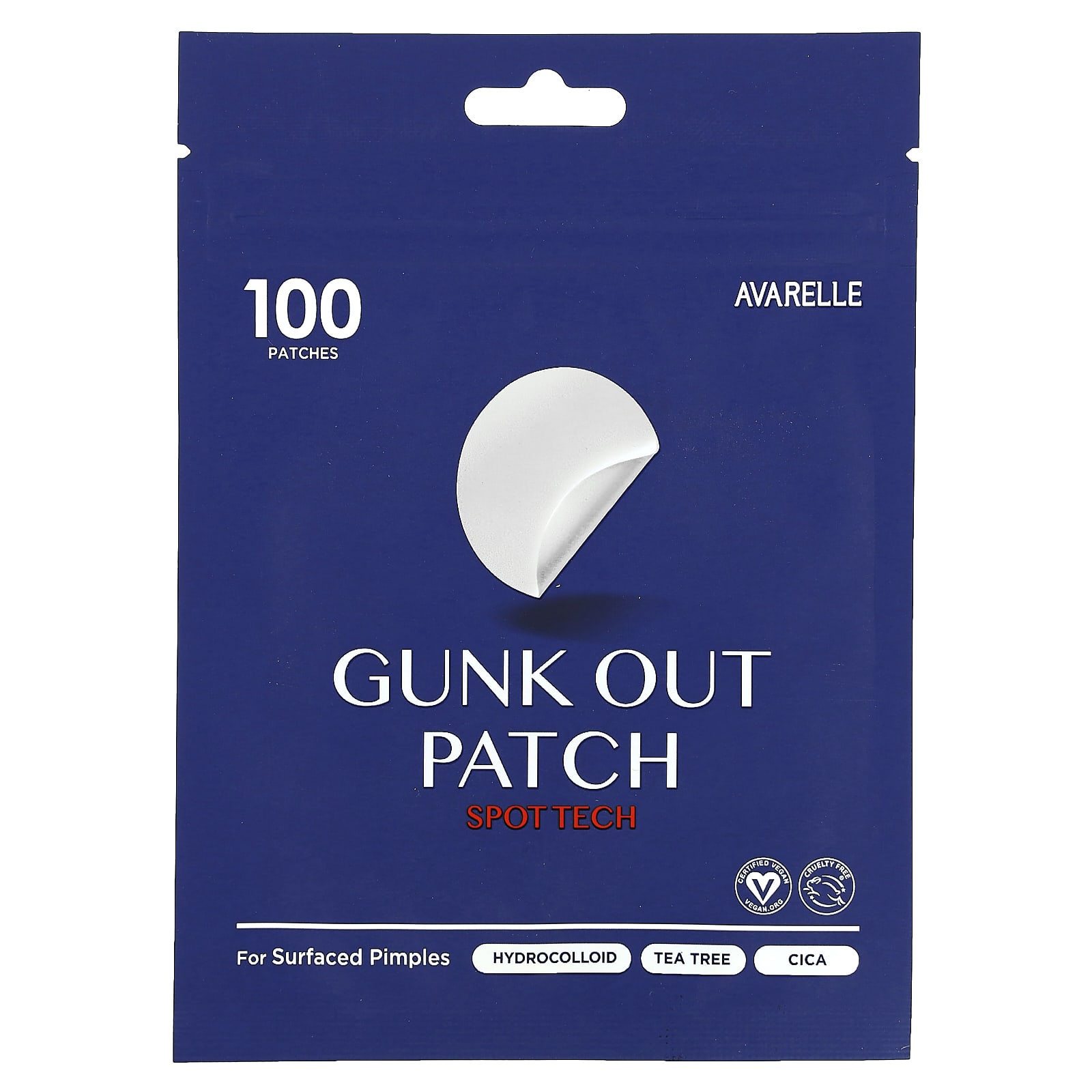 Avarelle Gunk Out Patch патч для кожи 100 шт 3190₽