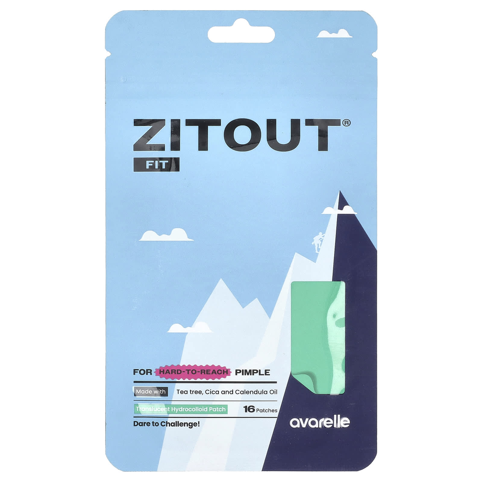 Avarelle Zitout Fit полупрозрачные гидроколлоидные патчи 16 патчей 2790₽