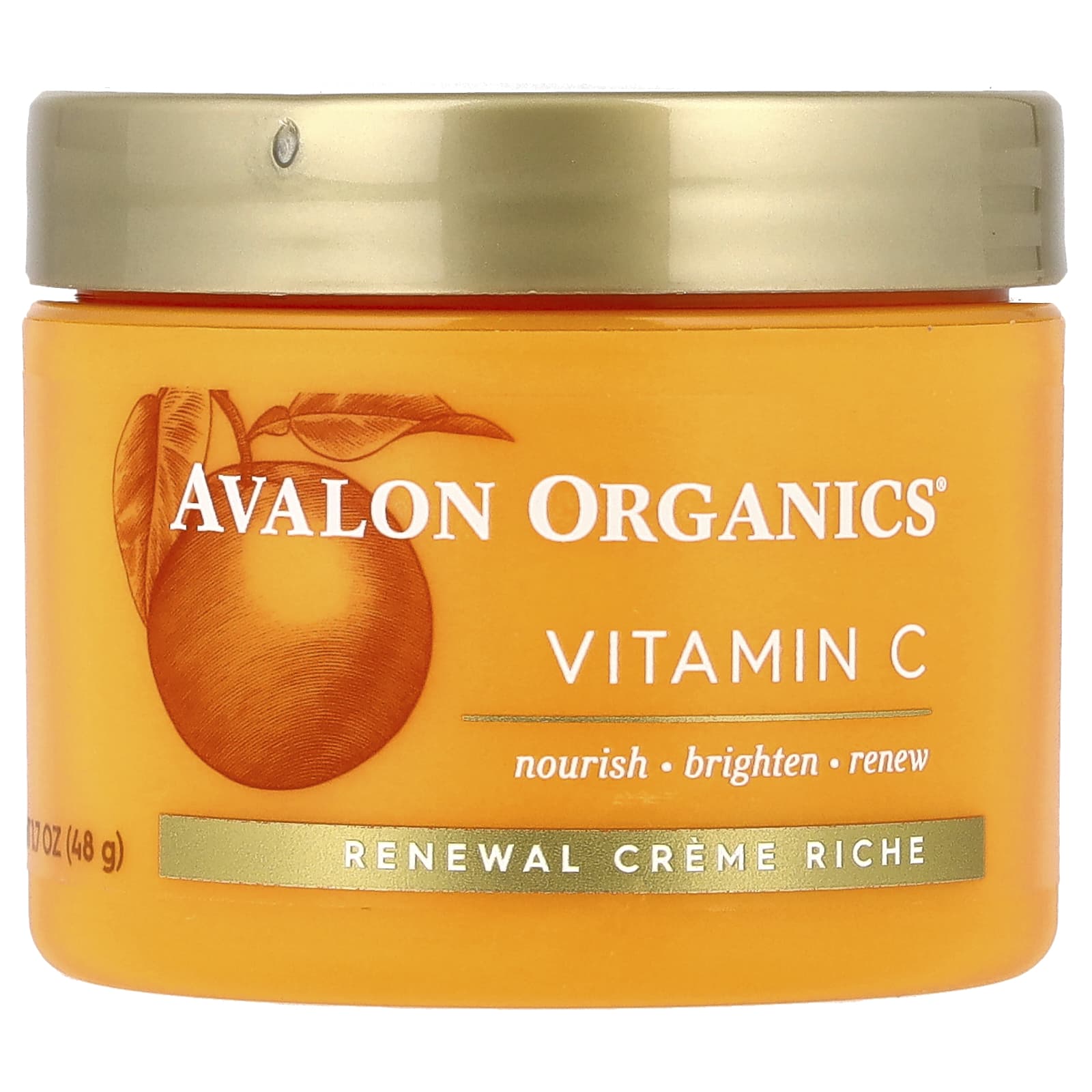 Avalon Organics Витамин C восстанавливающий крем Riche 48 г 17 унции 4290₽