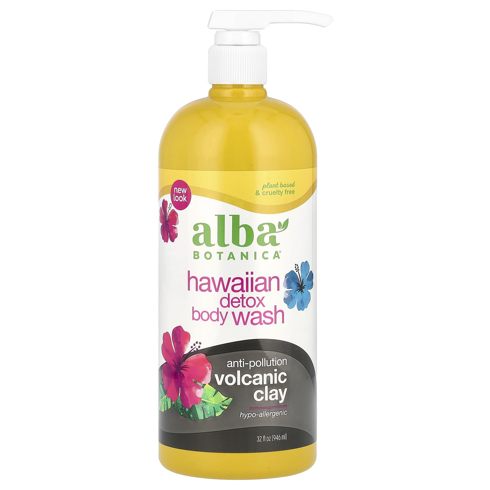 Alba Botanica Гель для душа Hawaiian Detox 946 мл 32 жидк Унции 2790₽