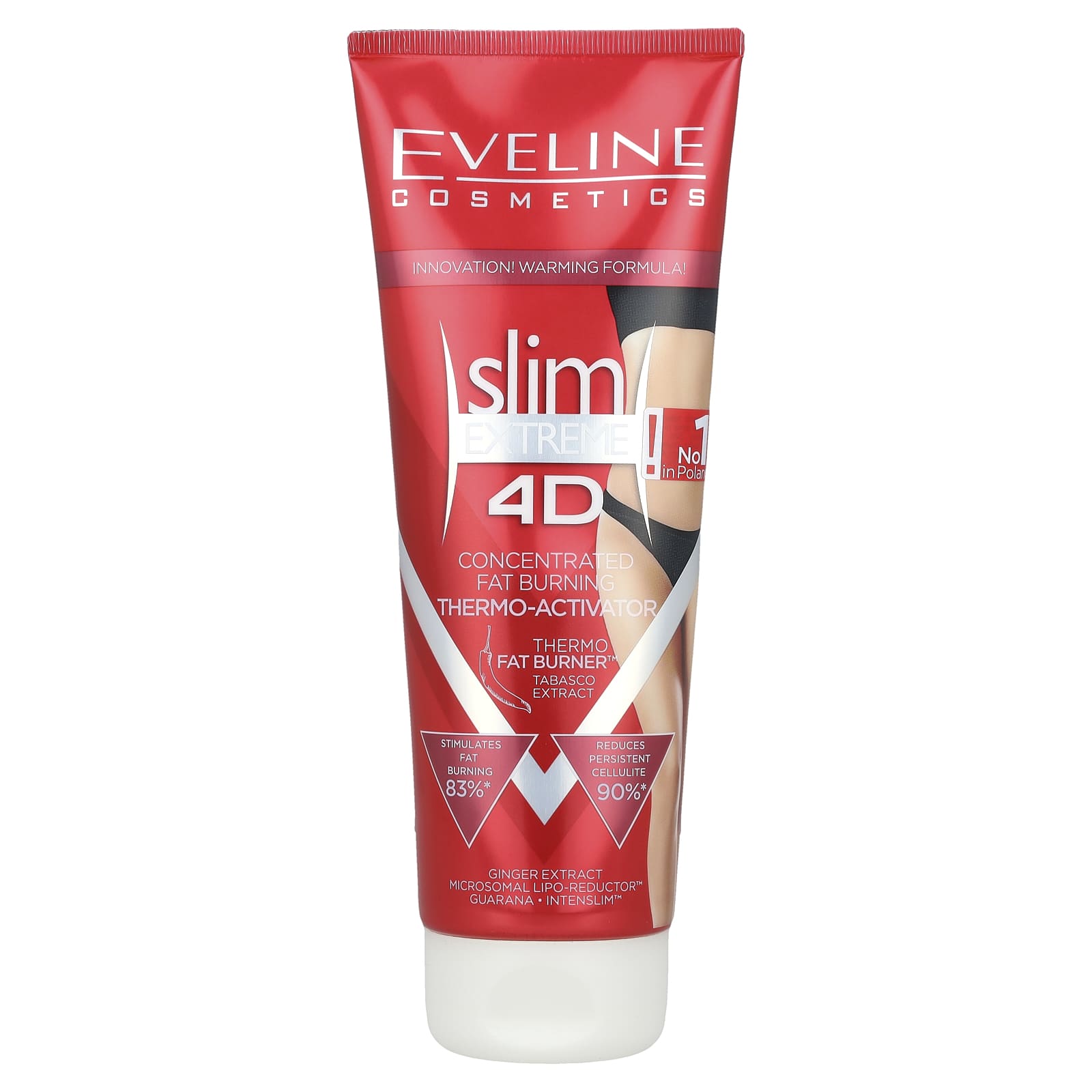 Eveline Cosmetics Slim Extreme 4D концентрированный термоактиватор для сжигания жира 250 мл 88 жидк Унции 2090₽