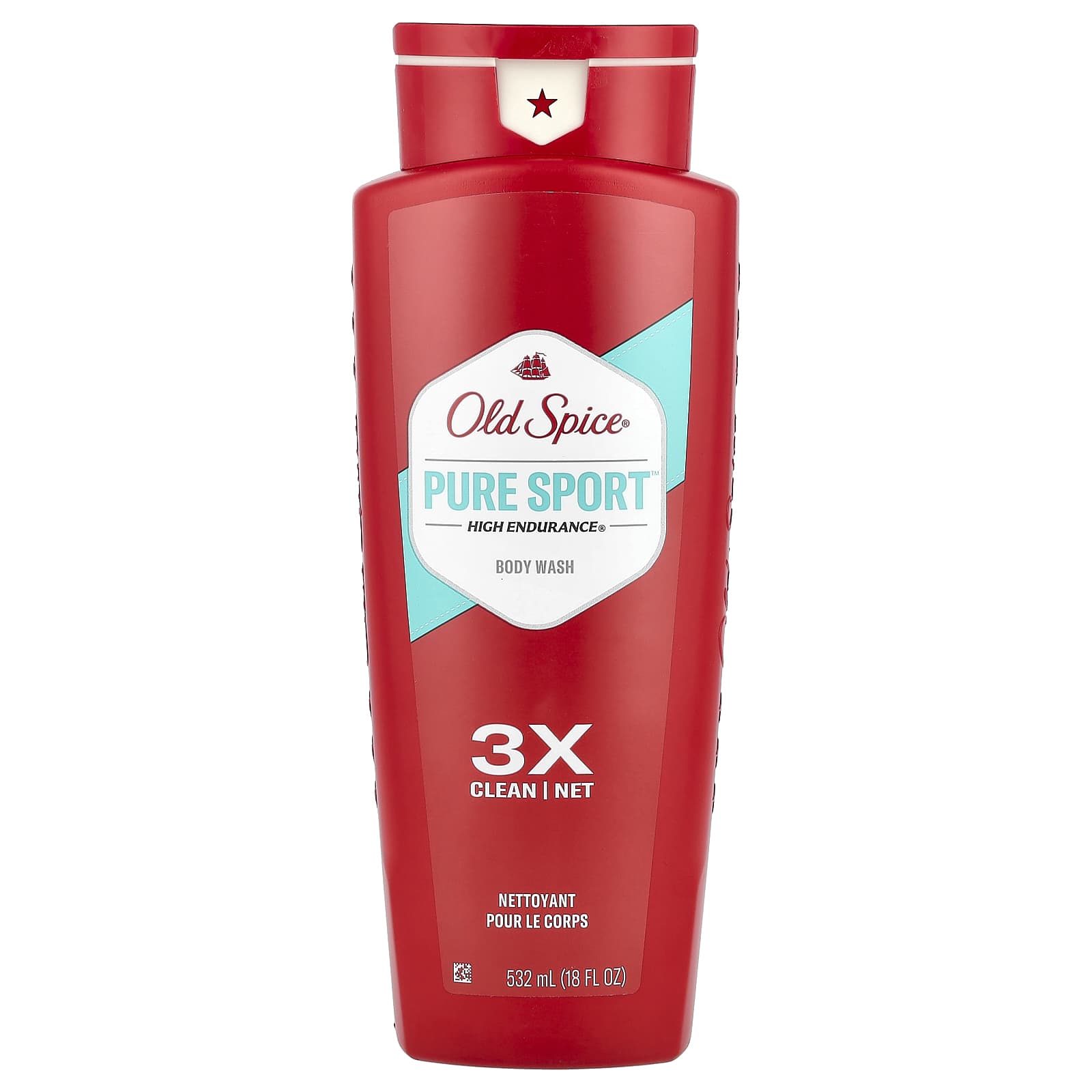 Old Spice Гель для душа Pure Sport 532 мл 18 жидк Унций 1890₽