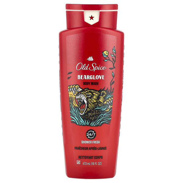 Old Spice, Гель для душа, Bearglove, 473 мл (16 жидк. Унций)
