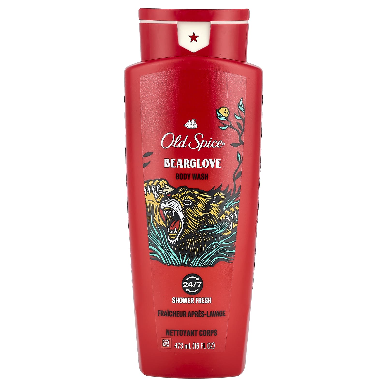 Old Spice Гель для душа Bearglove 473 мл 16 жидк Унций 1790₽