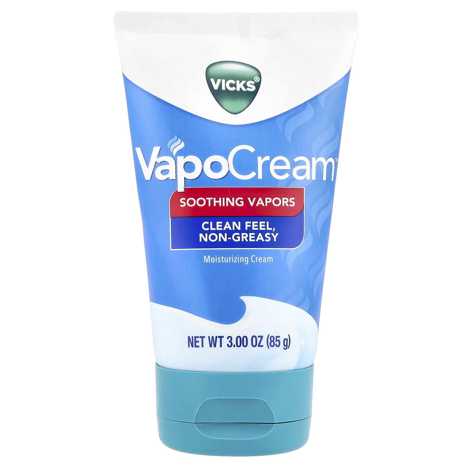 Vicks, VapoCream, успокаивающий пар, 85 г (3 унции)