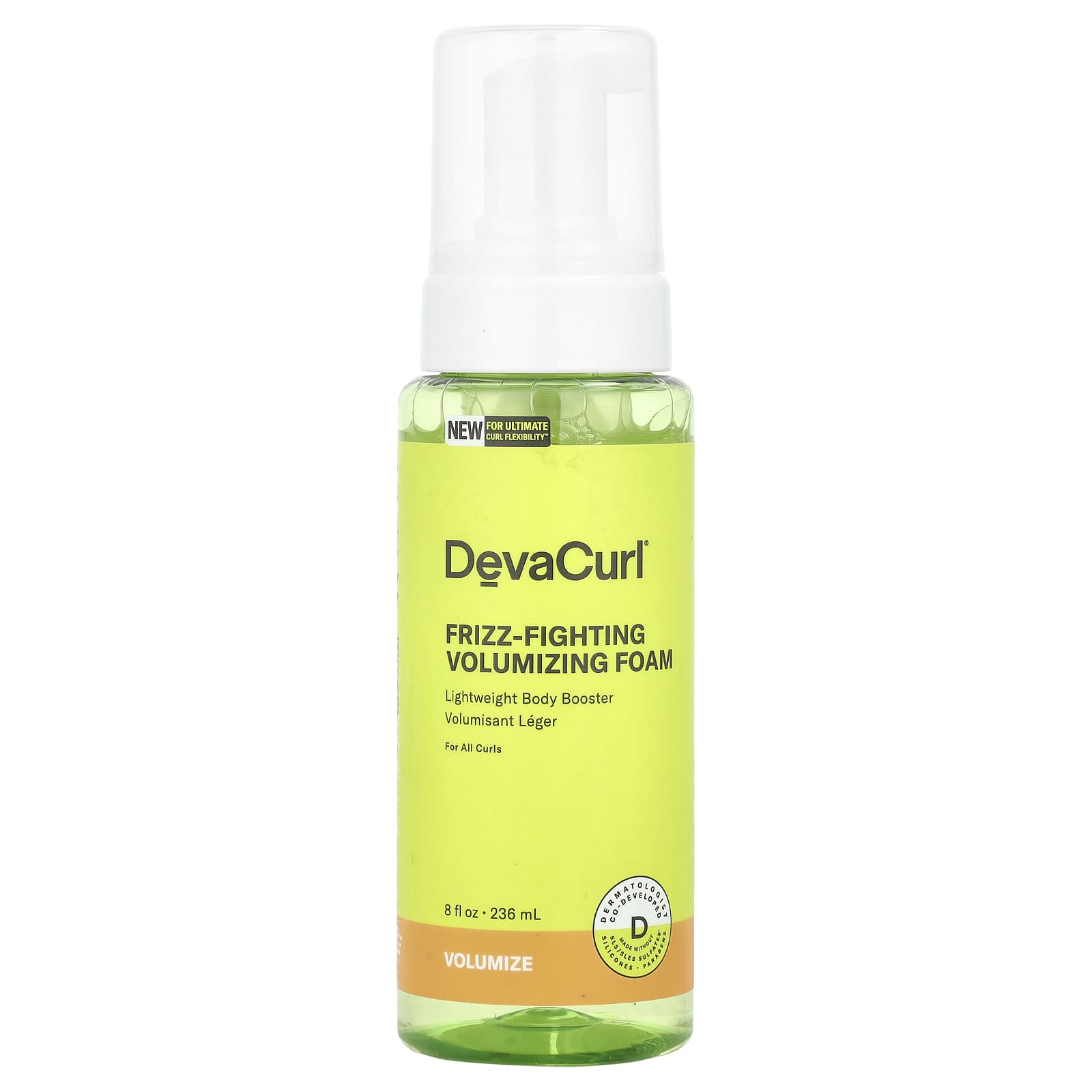 DevaCurl, Пенка для увеличения объема волос от пушения, 236 мл (8 жидк. Унций)