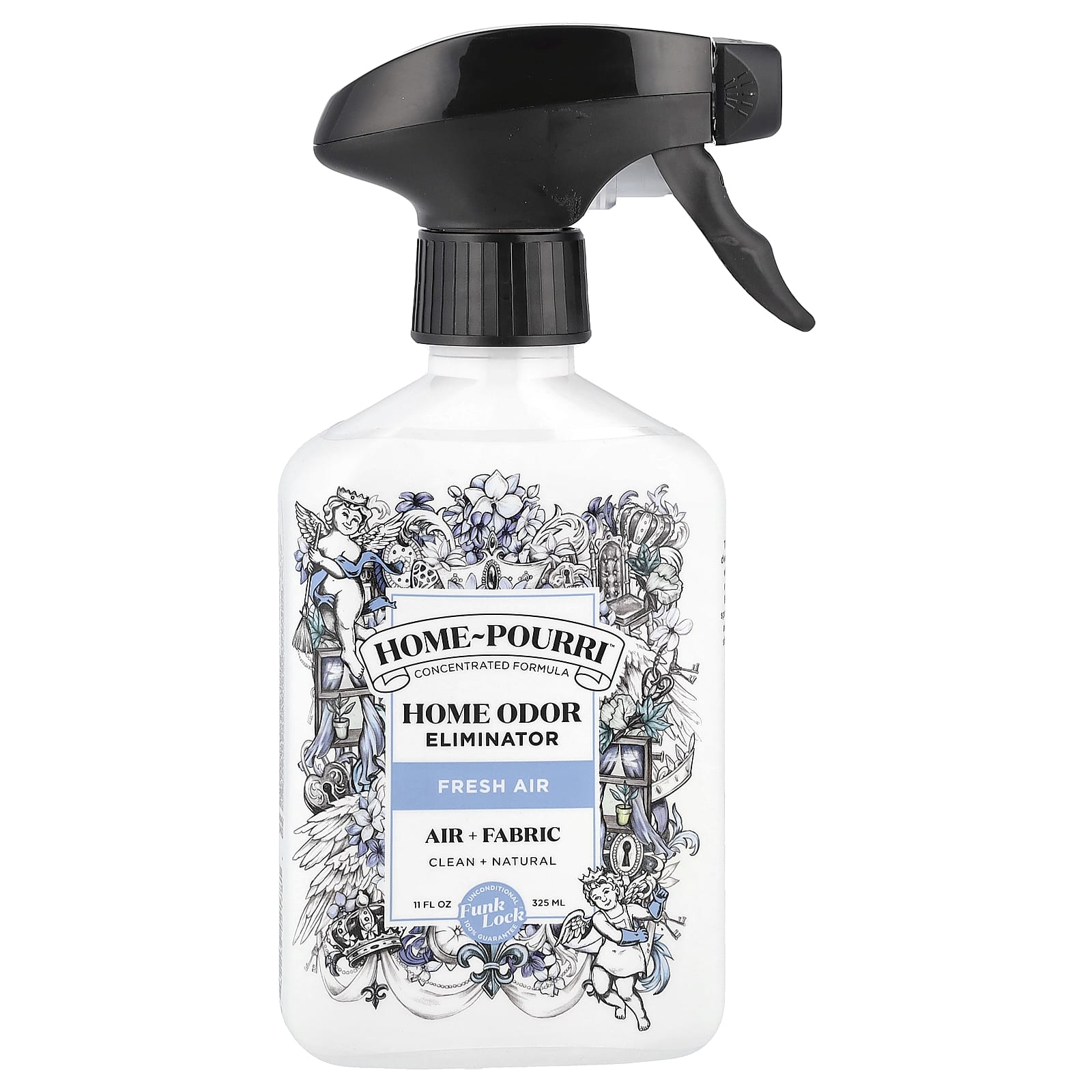 Poo-Pourri, Home-Pourri, Air + Fabric, универсальное средство для устранения запаха, свежий воздух, 325 мл (11 жидк. Унций)