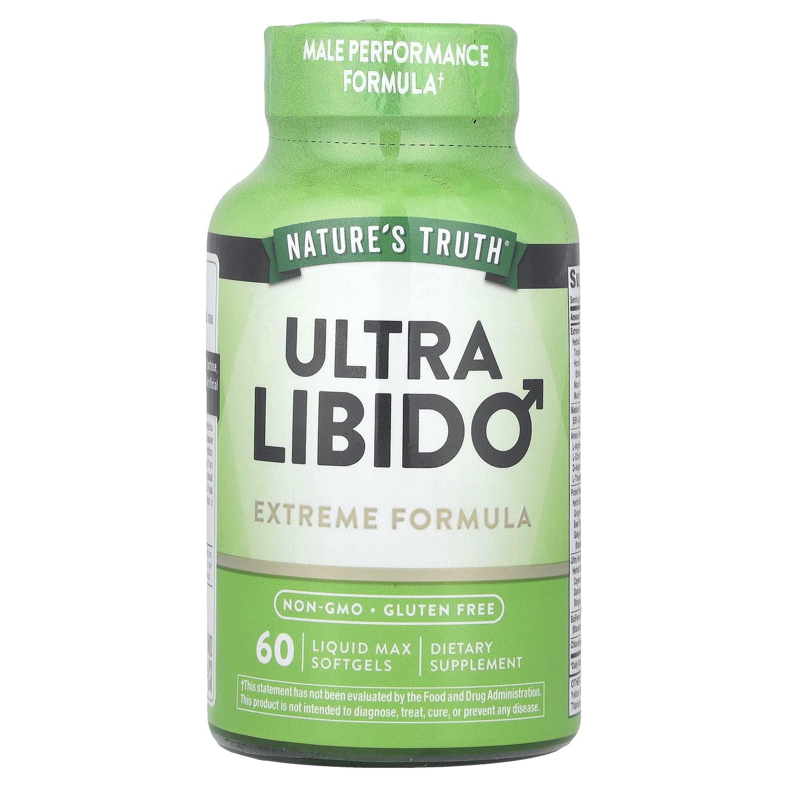 Natures Truth Ultra Libido 60 мягких таблеток Liquid Max 2590₽