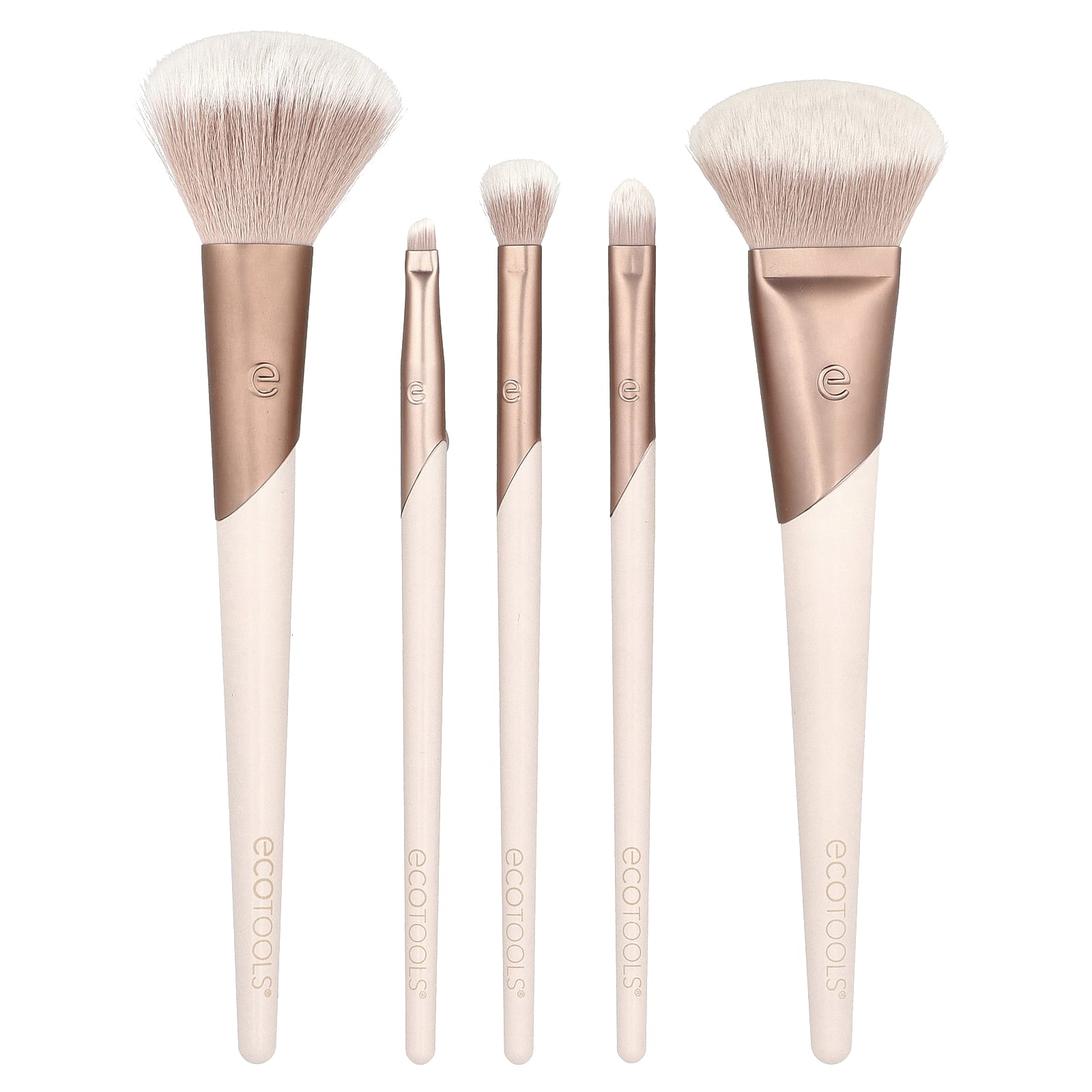 EcoTools Luxe Collection набор Natural Elegance исключительно мягкие кисти набор из 5 предметов 2190₽