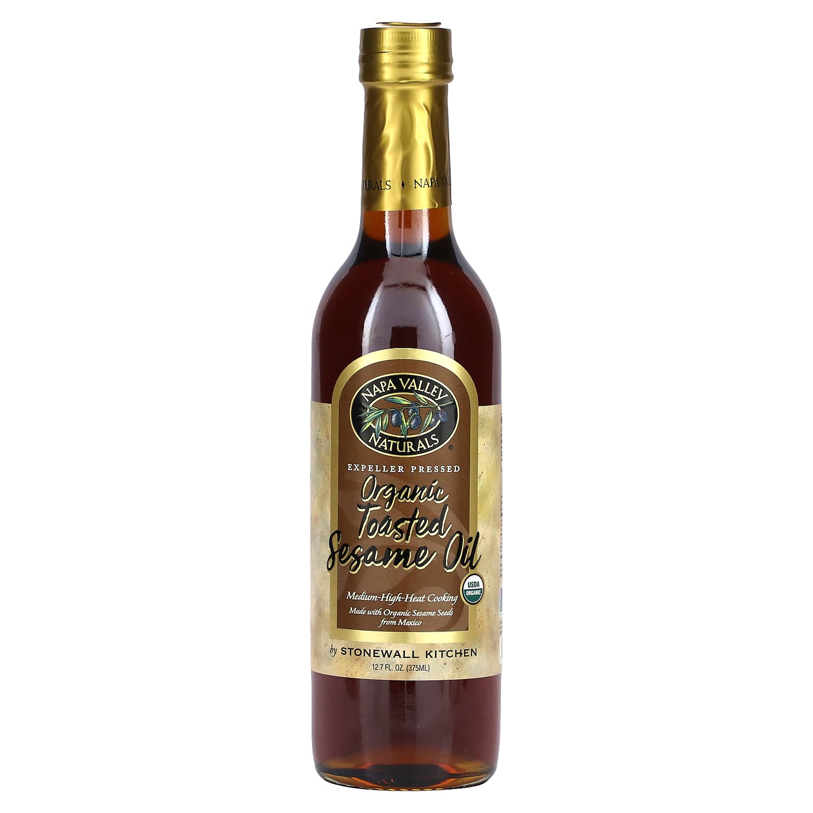 Napa Valley Naturals Органическое обжаренное кунжутное масло 375 мл 127 жидк Унции 2090₽