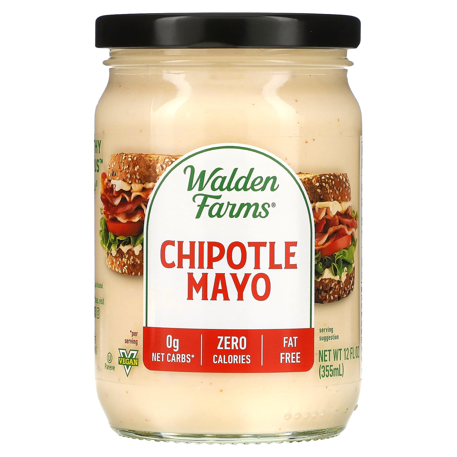 Walden Farms Chipotle Mayo 355 мл 12 жидк Унций 1590₽