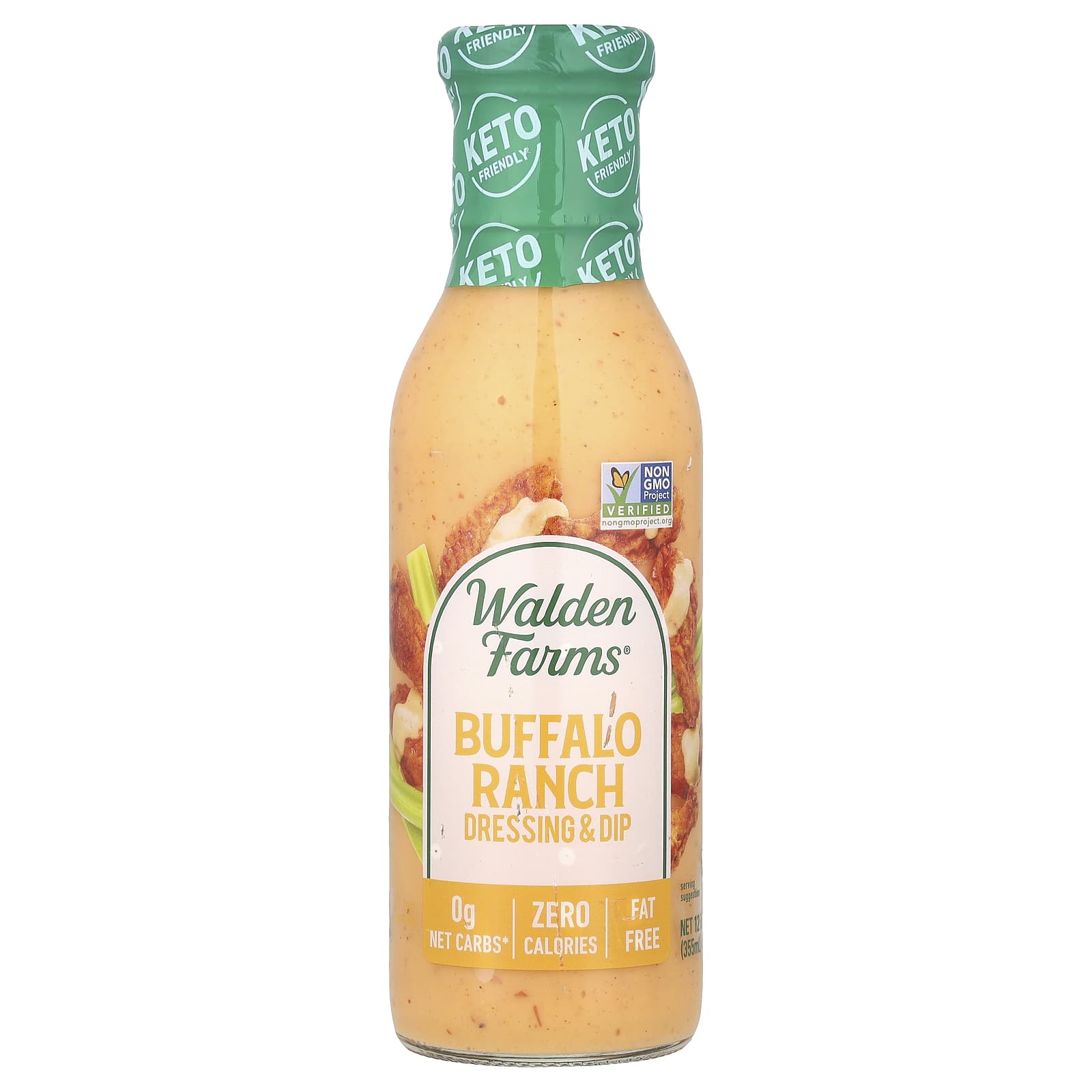 Walden Farms Buffalo Ranch Dressing - Dip 355 мл 12 жидк Унций 1590₽
