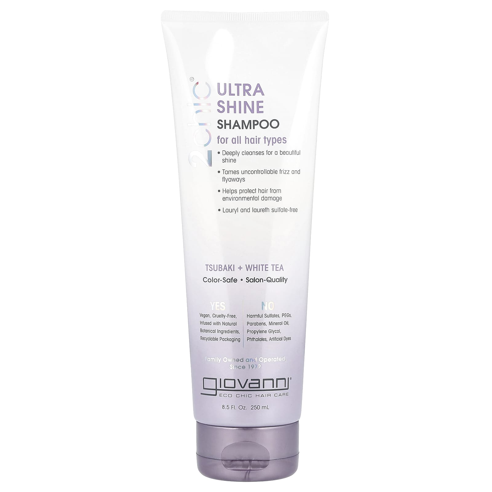 Giovanni Ultra Shine Shampoo For All Hair Types Tsubaki White Tea 85 fl oz 250 ml 2190₽