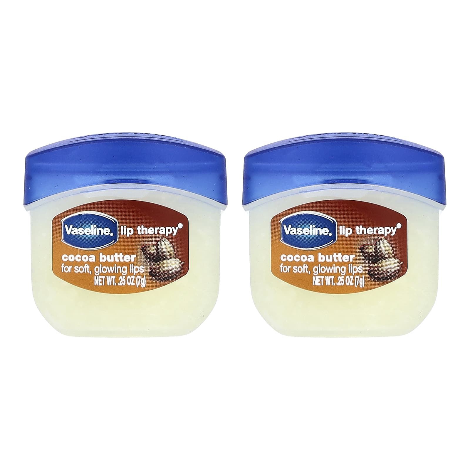 Vaseline Lip Therapy масло какао 2 пакетика по 7 г 025 унции 1690₽