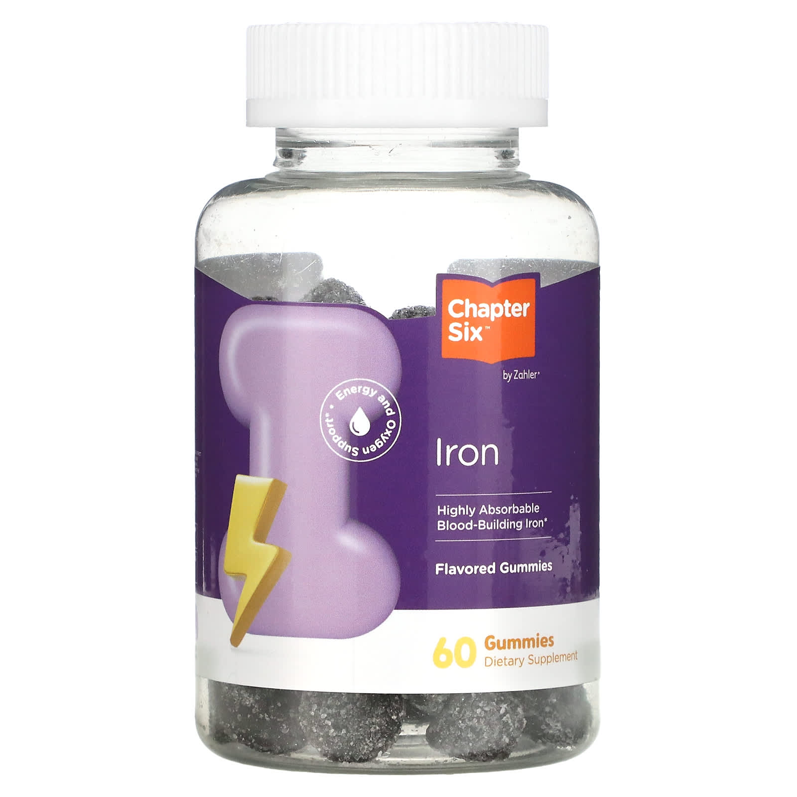 Chapter Six хорошо усваиваемое железо ароматизированное 60 жевательных мармеладок 3090₽