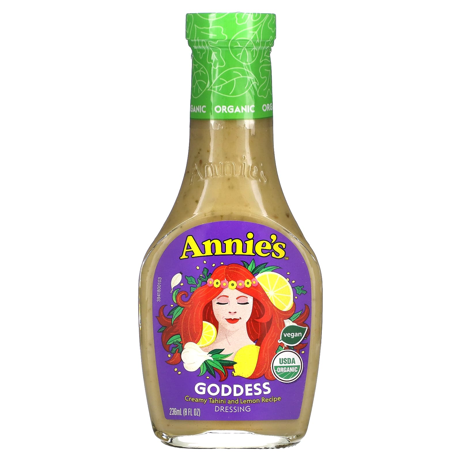 Annies Homegrown Органическая повязка Богиня 236 мл 8 жидк Унций 1790₽