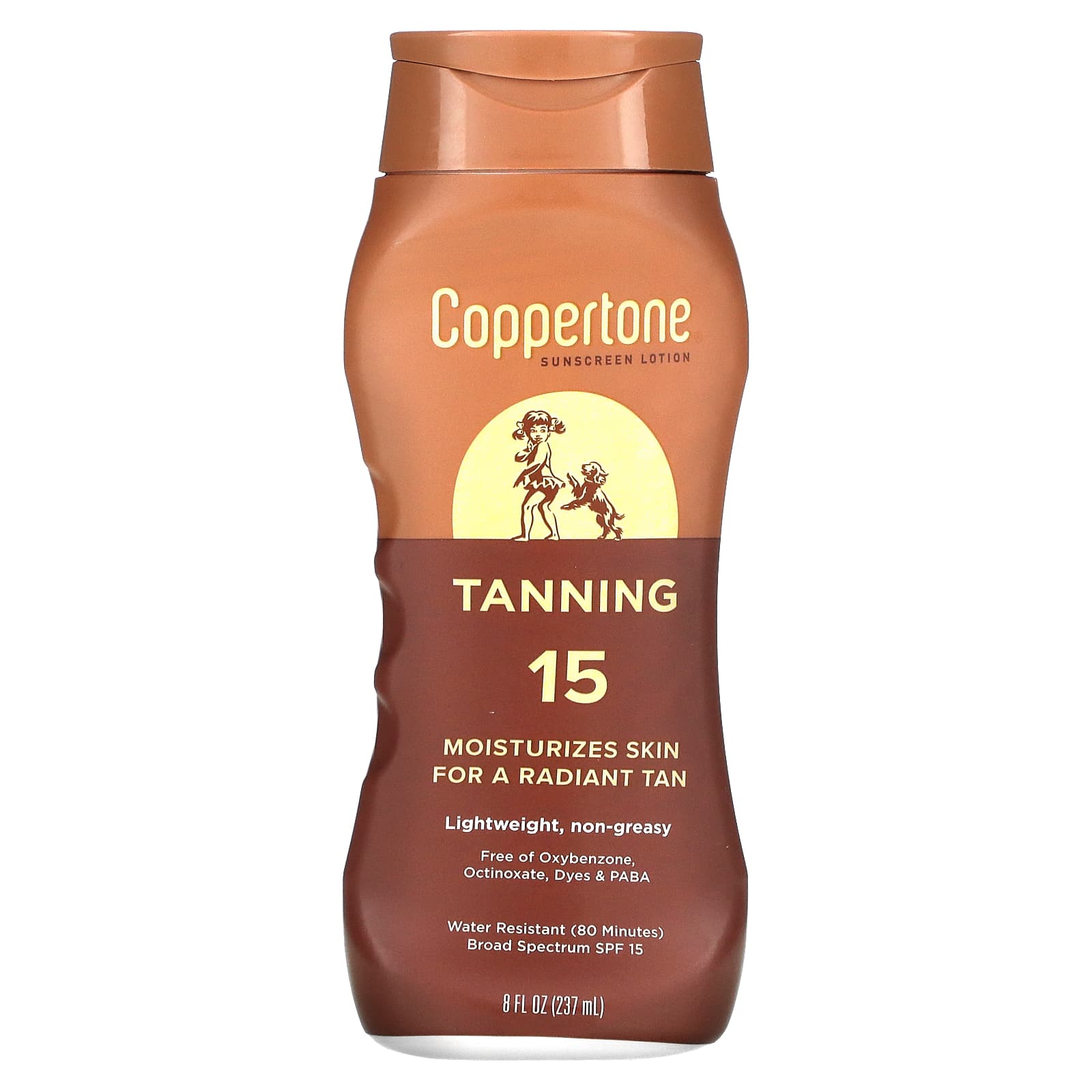 Coppertone Sunning солнцезащитный лосьон SPF 15 237 мл 8 жидк Унций 2090₽