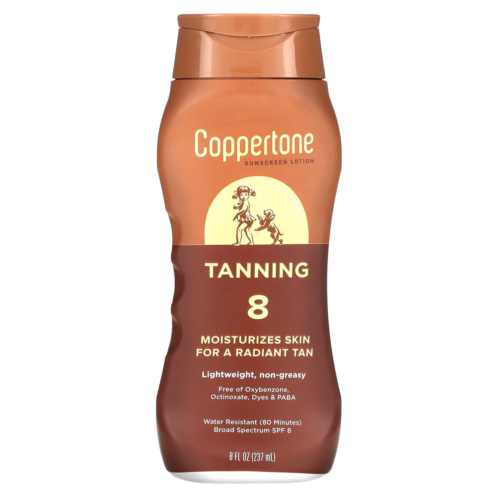 Coppertone Sunning солнцезащитный лосьон SPF 8 237 мл 8 жидк Унций 2190₽