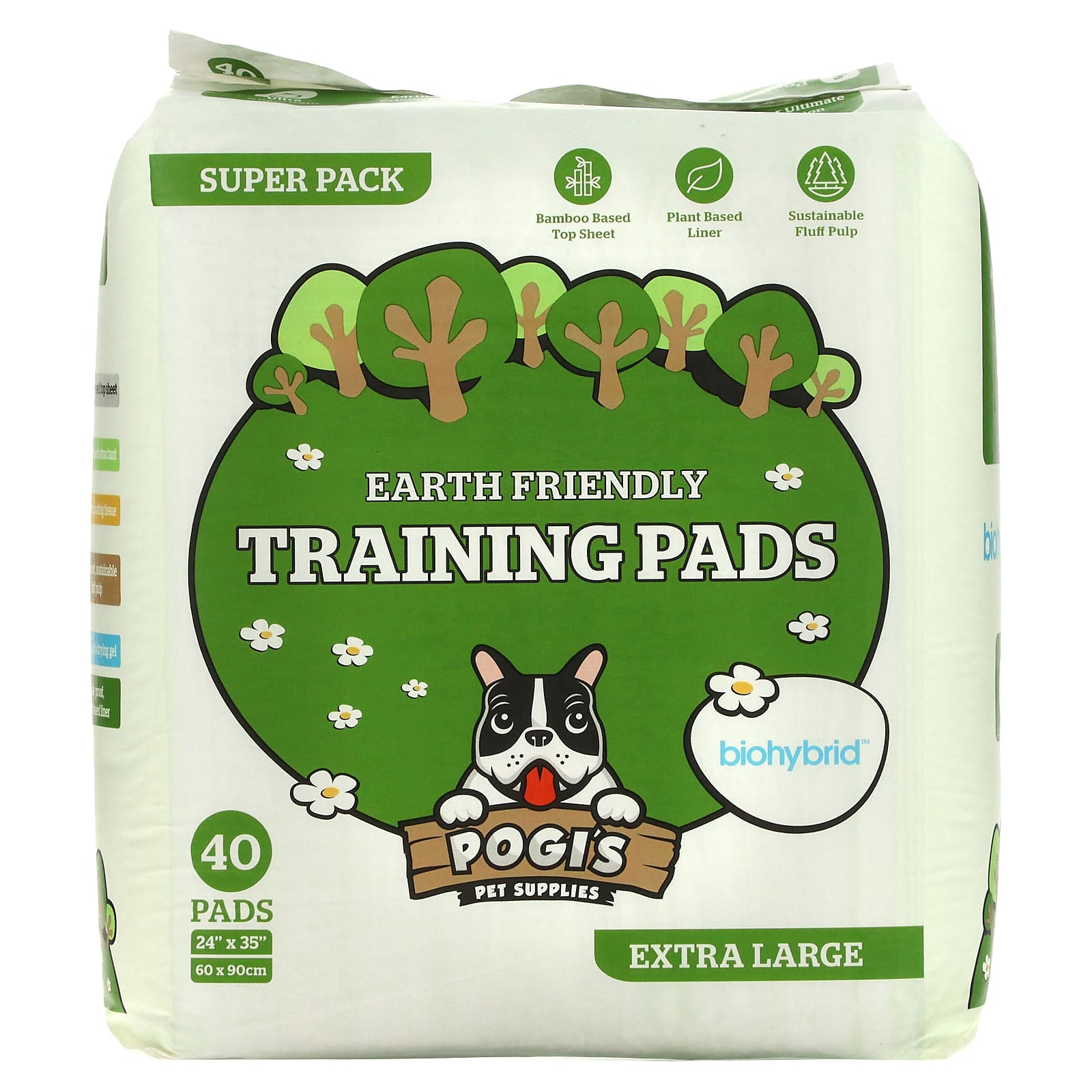 Pogis Pet Supplies Earth Friendly Training Pads очень большие 40 шт 5690₽