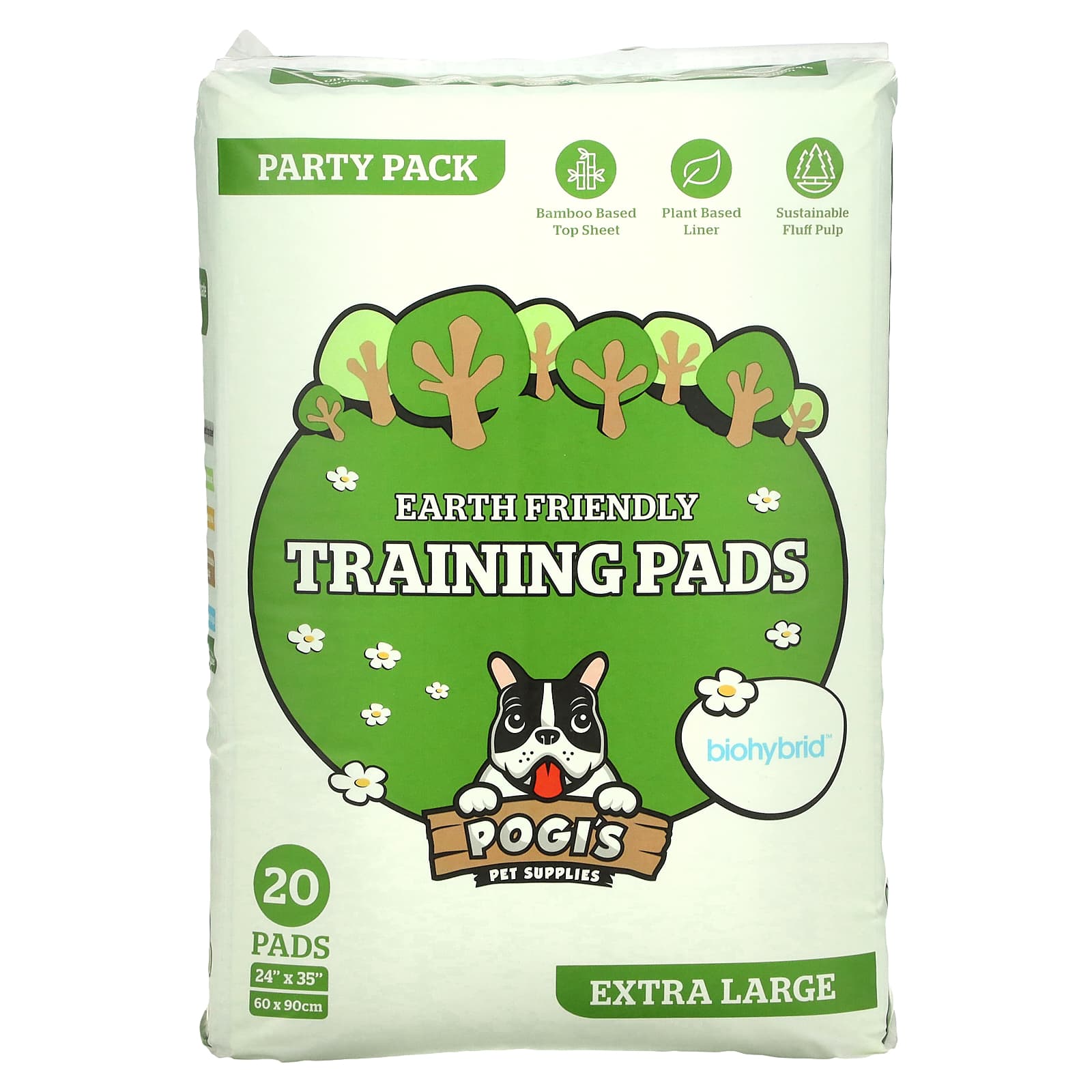 Pogis Pet Supplies Earth Friendly Training Pads очень большие 20 прокладок 3590₽