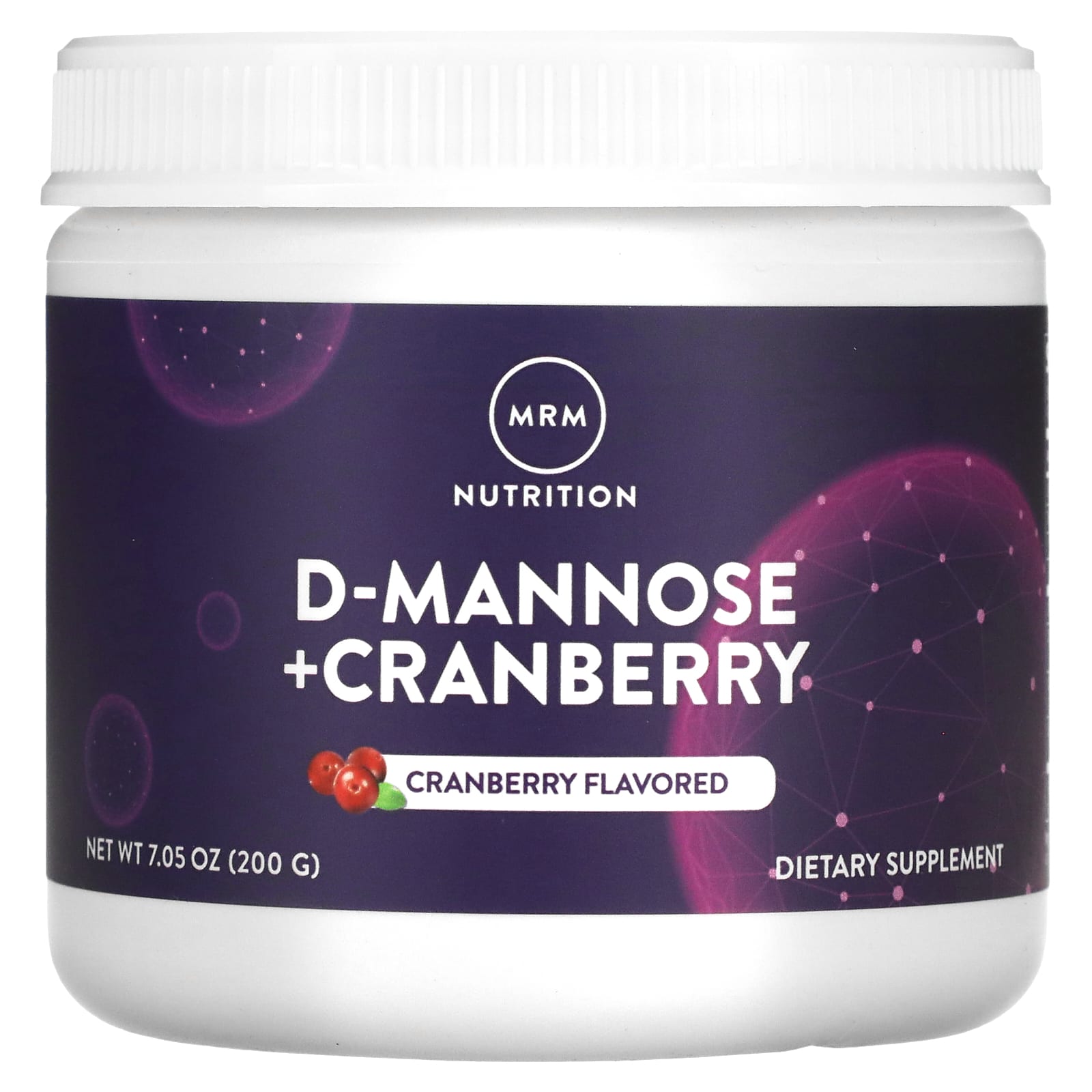 MRM Nutrition D-Mannose Cranberry Cranberry 705 oz 200 g 3390₽