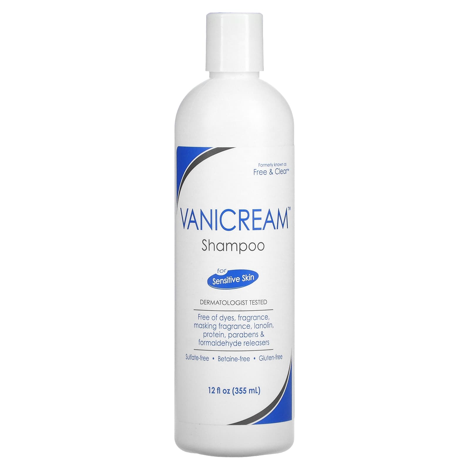 Vanicream Shampoo For Sensitive Skin 12 fl oz 355 ml 2490₽