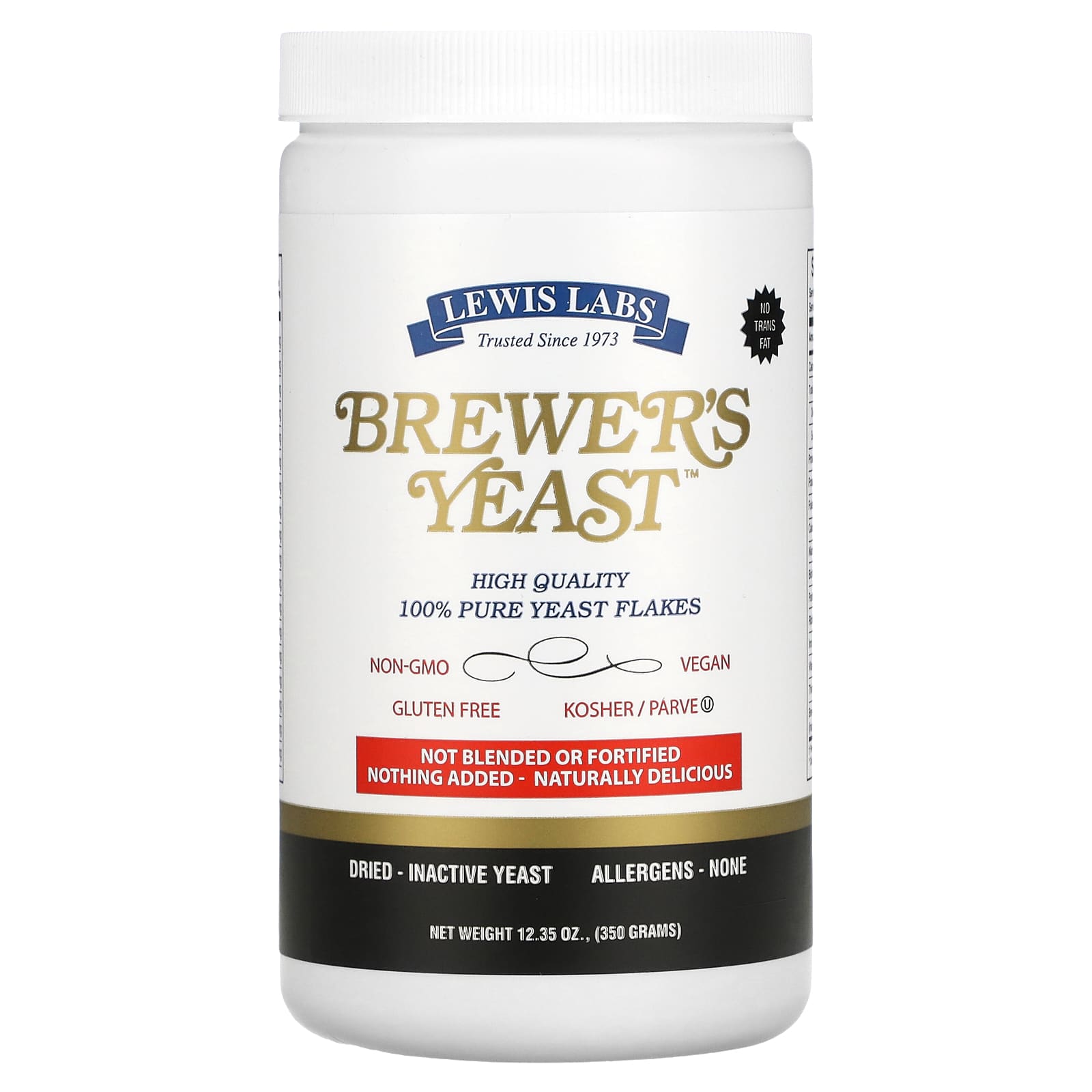 Lewis Labs Brewers Yeast 1235 oz 350 g 5690₽