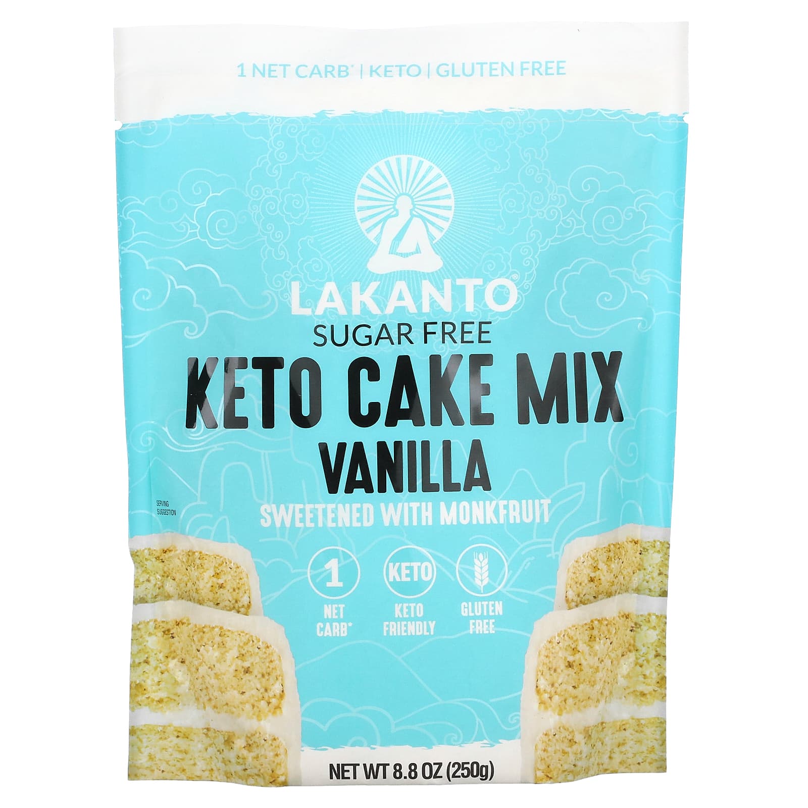 Lakanto Keto Cake Mix Vanilla 88 oz 250 g 2090₽