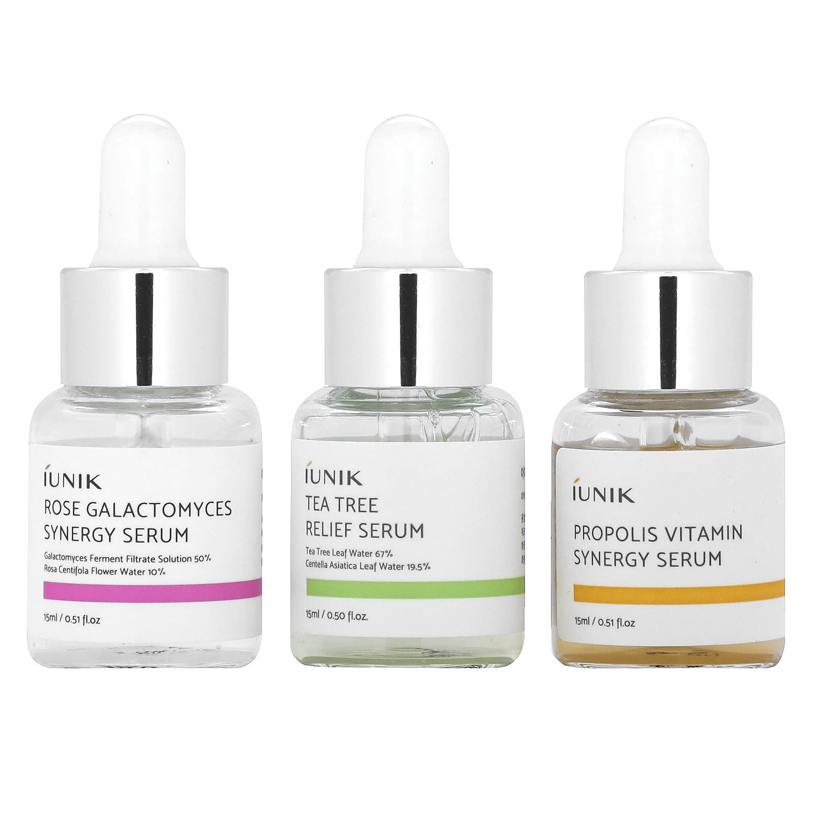 iUNIK Daily Serum Trial Kit 3 Piece Set 2390₽