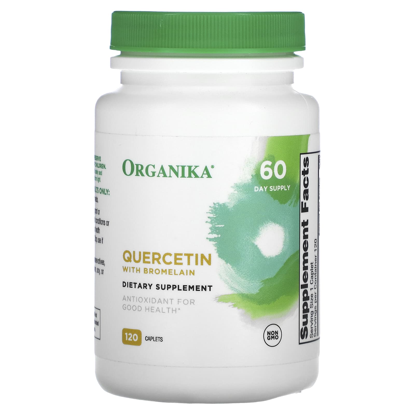 Organika Quercetin with Bromelain 120 Caplets 4090₽