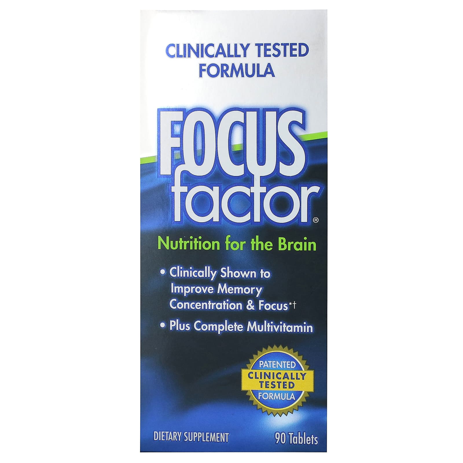 Focus Factor Питание для мозга 90 таблеток 5690₽