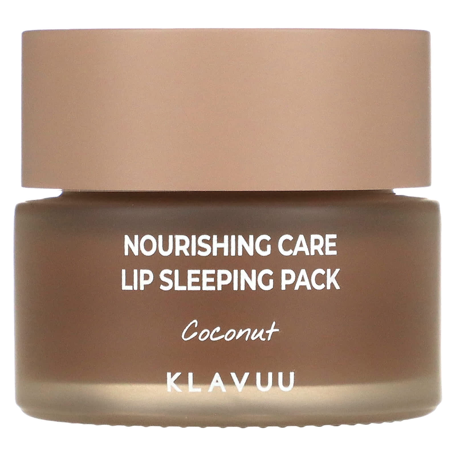 KLAVUU Nourishing Care ночная маска для губ кокос 20 г 070 унции 2390₽