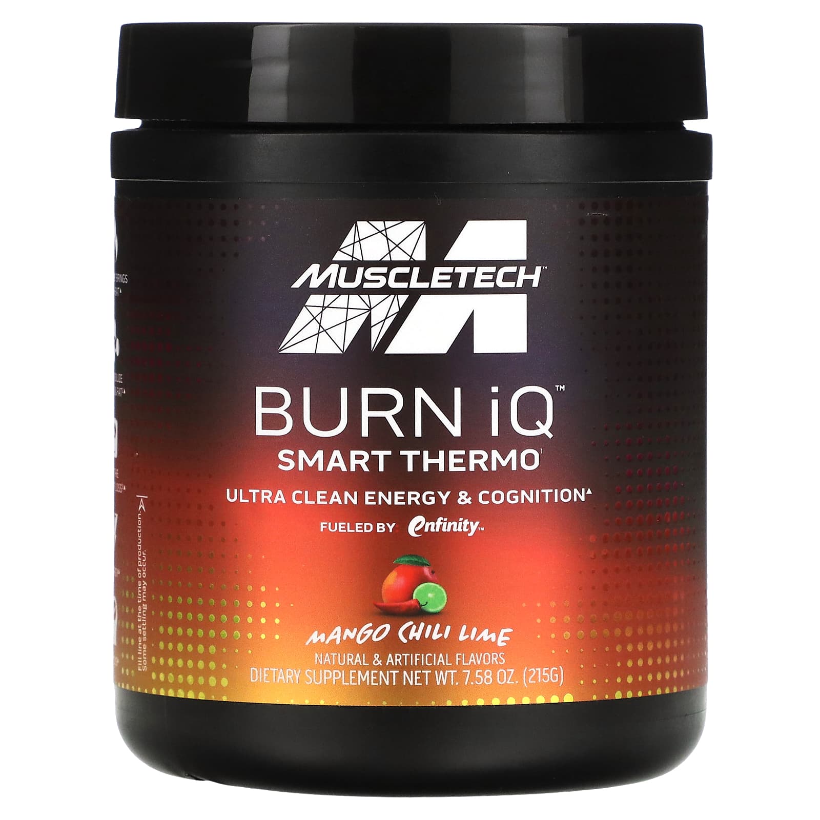 MuscleTech Burn iQ Smart Thermo манго и чили лайм 215 г 758 унции 11390₽