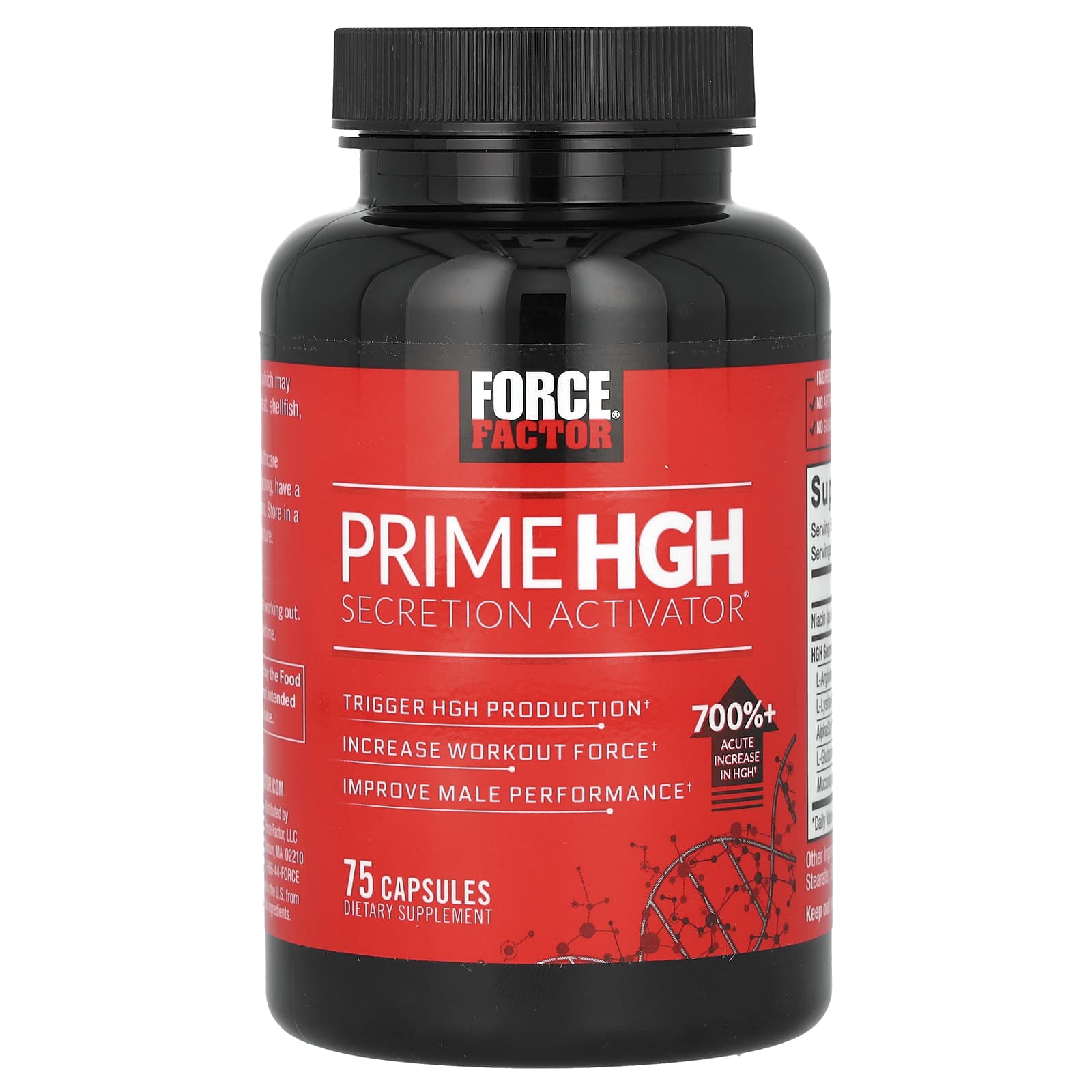 Force Factor Prime HGH Secretion Activator 75 капсул 4090₽