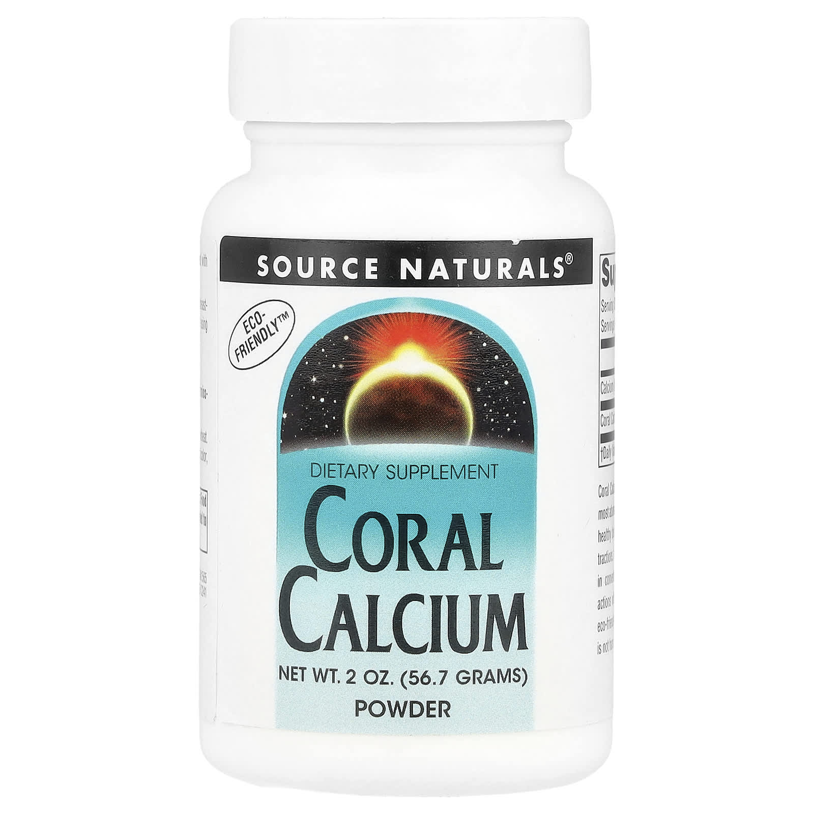 Source Naturals коралловый кальций порошок 567 г 2 унции 1690₽