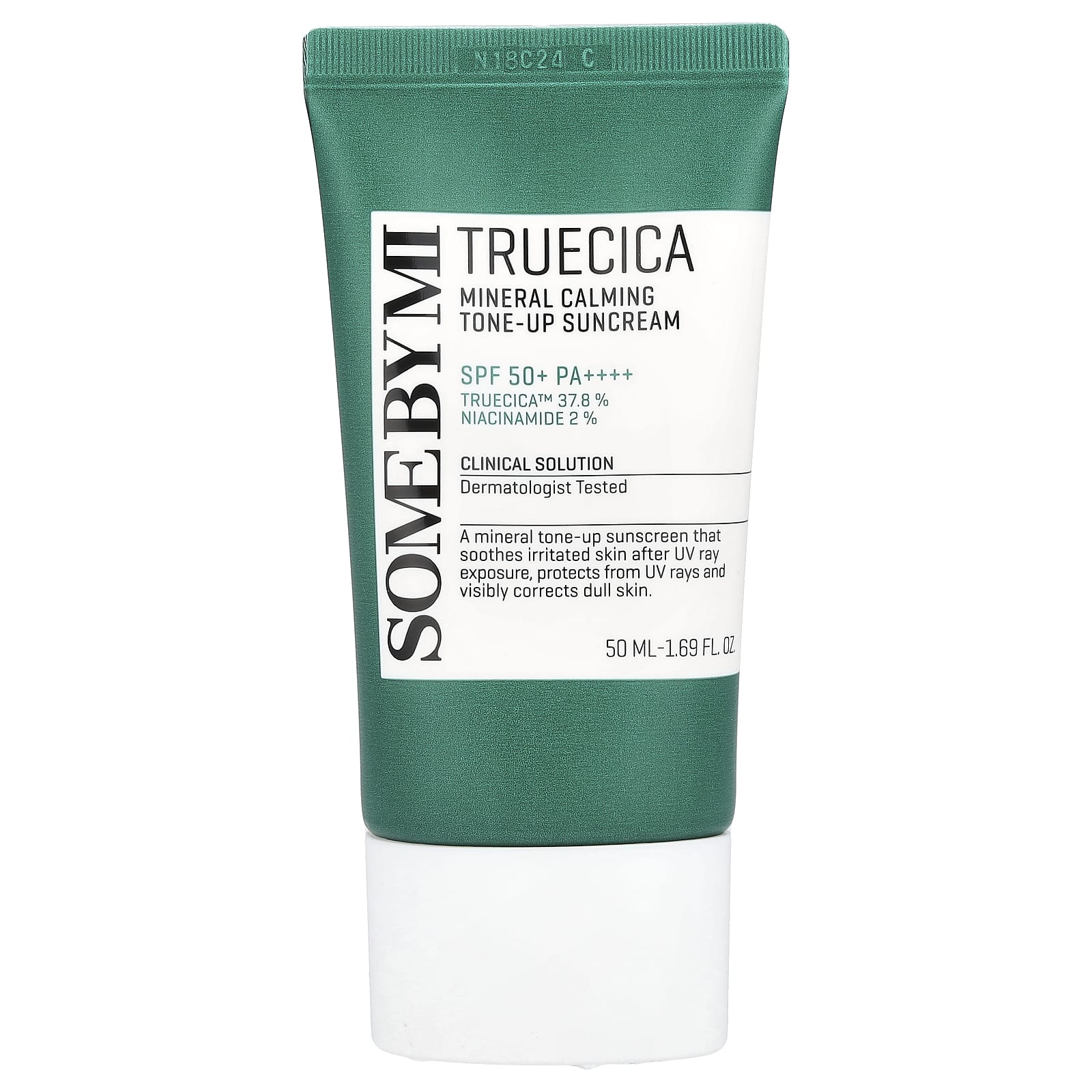 SOME BY MI Truecica Mineral Calming тонизирующее солнцезащитное средство SPF 50 PA 50 мл 169 жидк Унции 2990₽