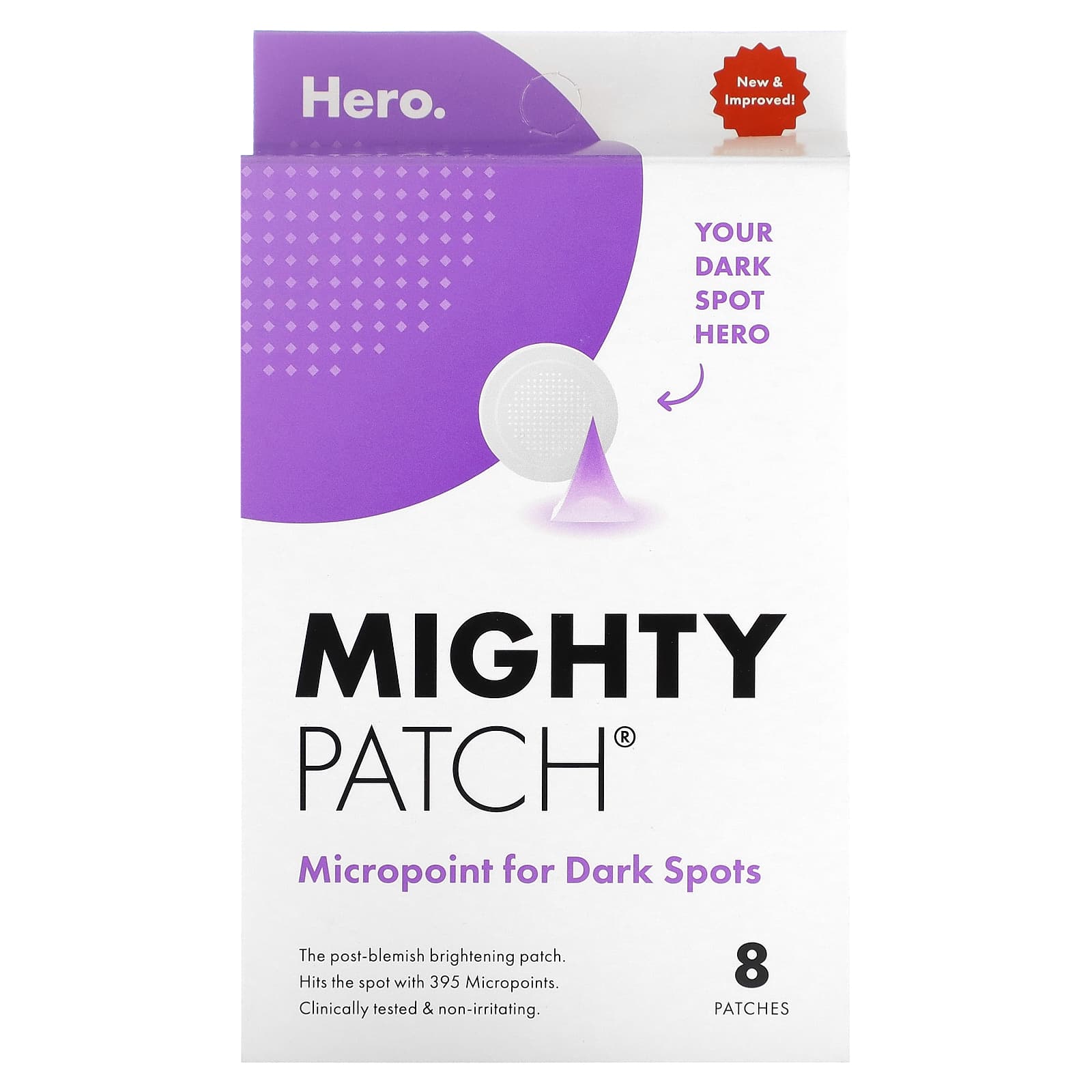 Hero Cosmetics Mighty Patch Micropoint для темных пятен 8 патчей 2490₽
