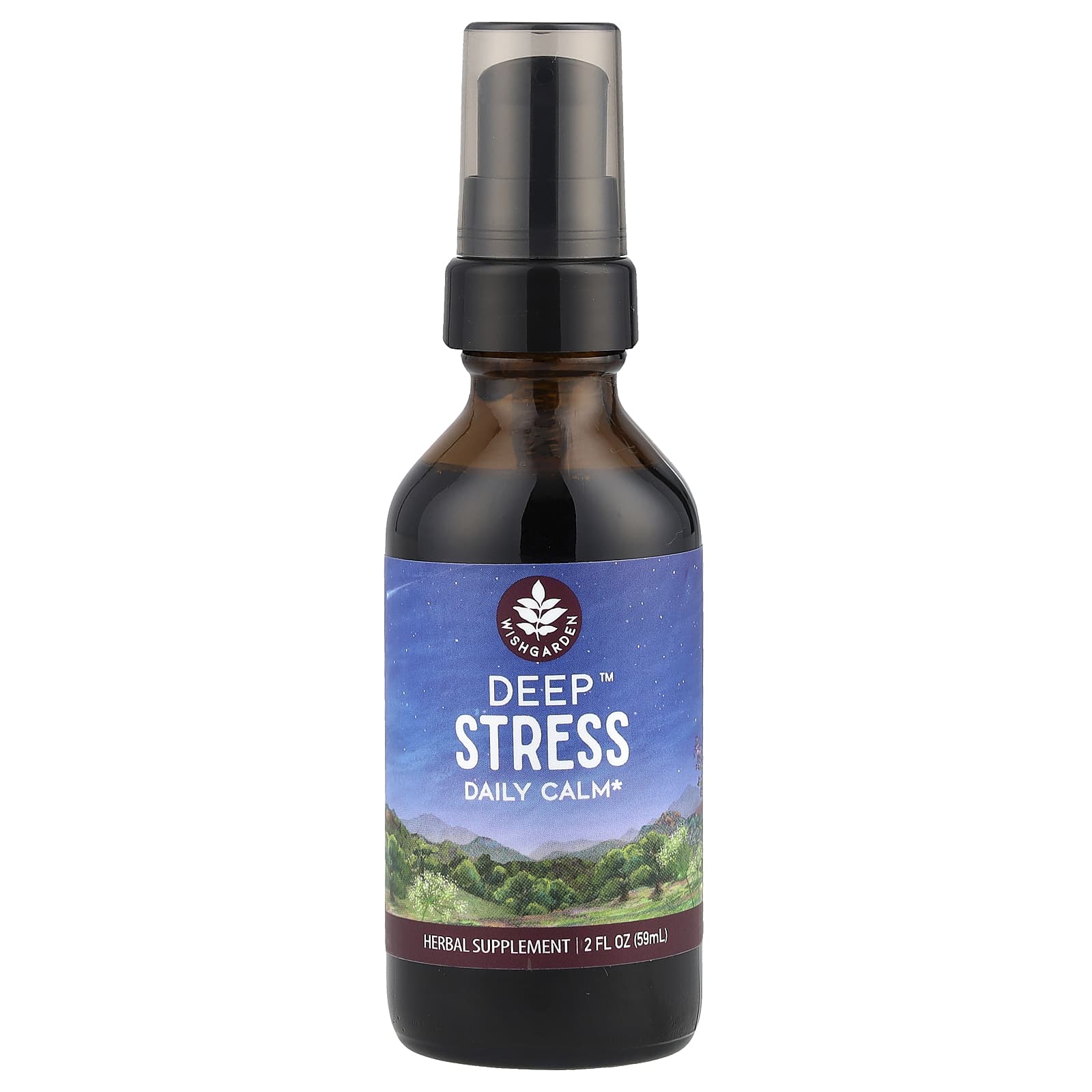 WishGarden Herbs Deep Stress с ашвагандой 59 мл 2 жидк Унции 4290₽