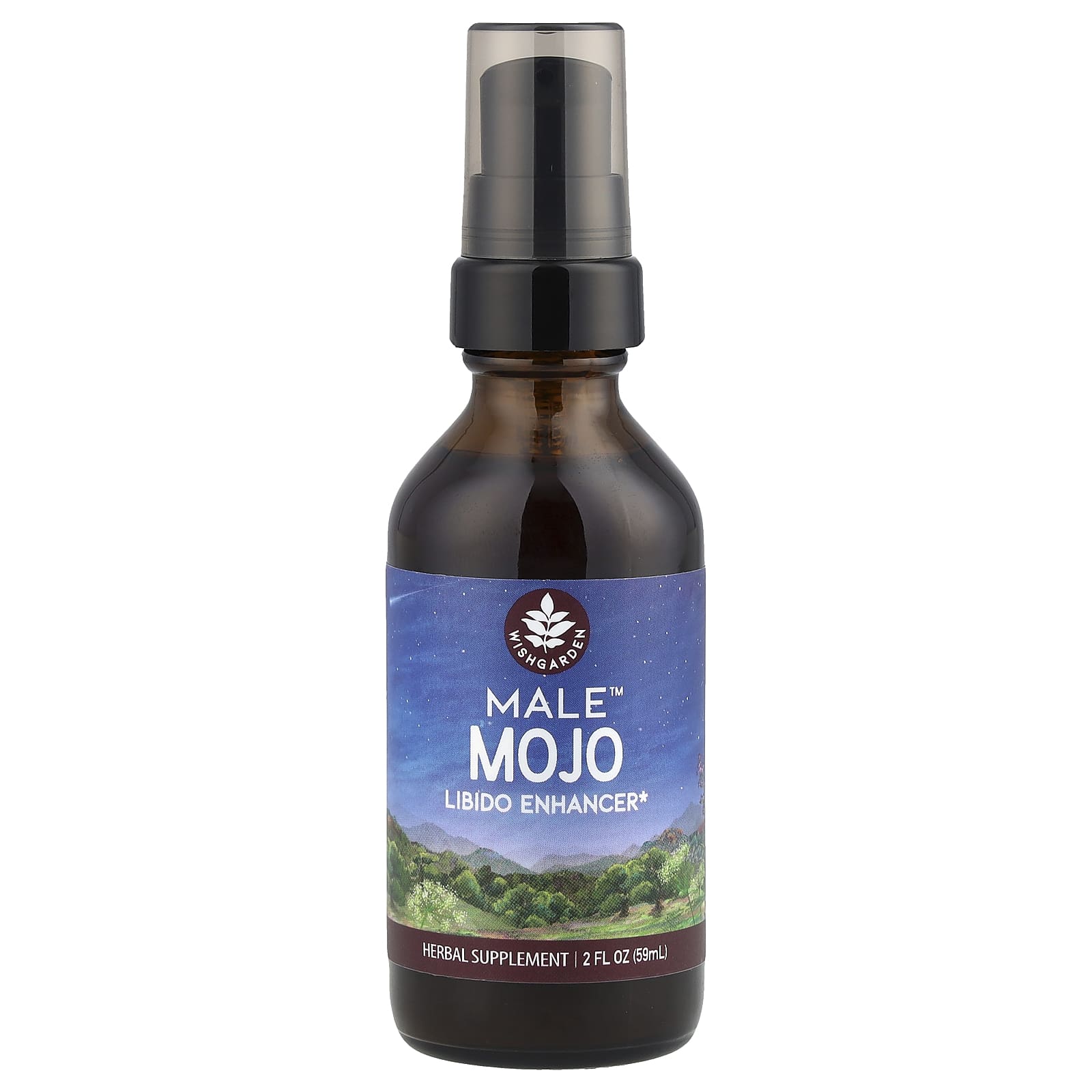 WishGarden Herbs Male Mojo гормональный тоник 59 мл 2 жидк Унции 3790₽