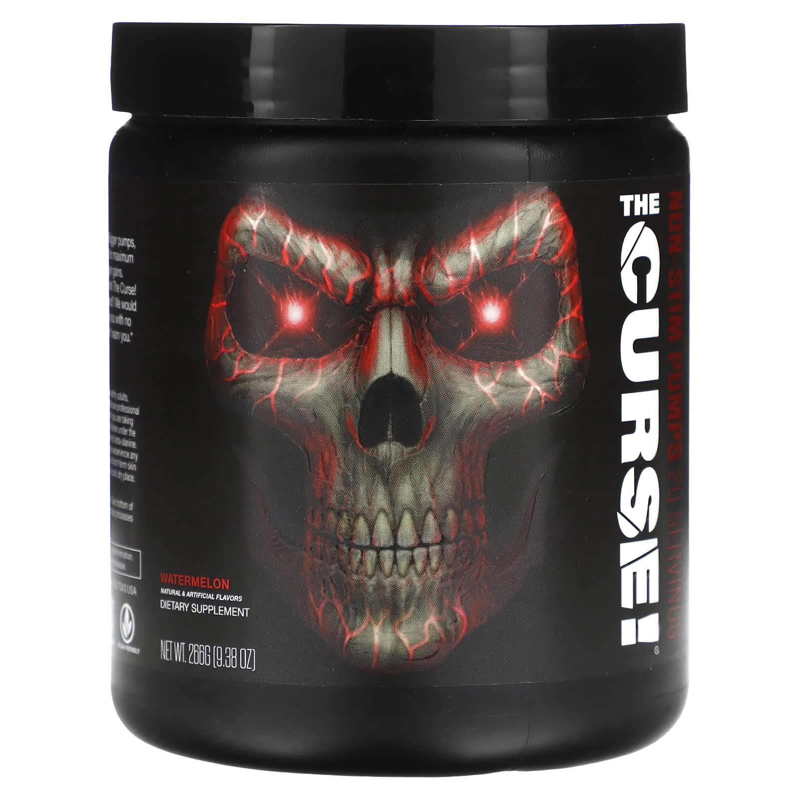 JNX Sports The Curse добавка для роста мышц без стимуляторов со вкусом арбуза 266 г 938 унции 5290₽