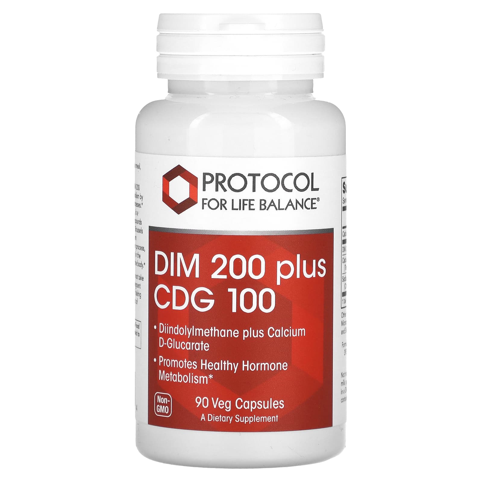 Protocol for Life Balance DIM 200 Plus CDG 100 90 растительных капсул 5690₽