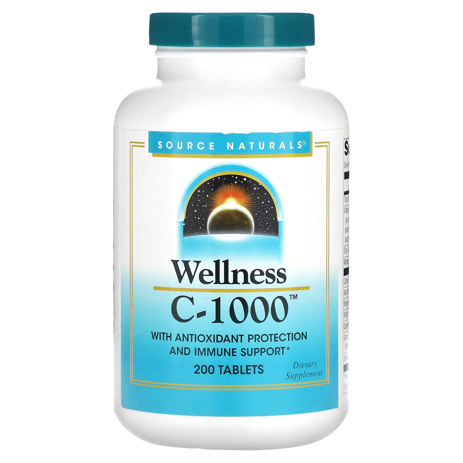 Source Naturals Wellness C-1000 200 таблеток 3890₽