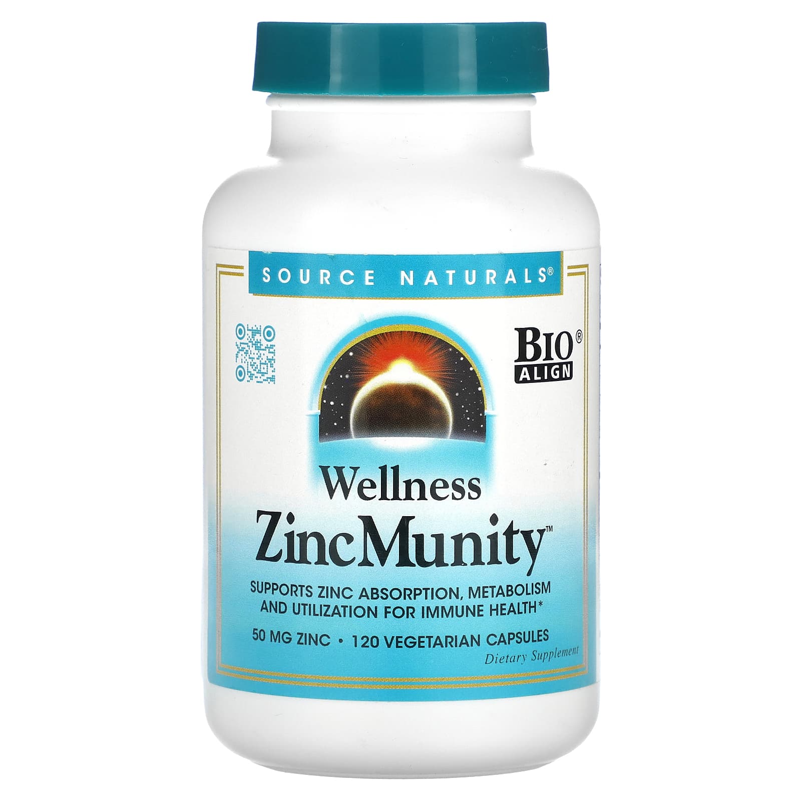 Source Naturals Wellness ZincMunity 120 вегетарианских капсул 2890₽