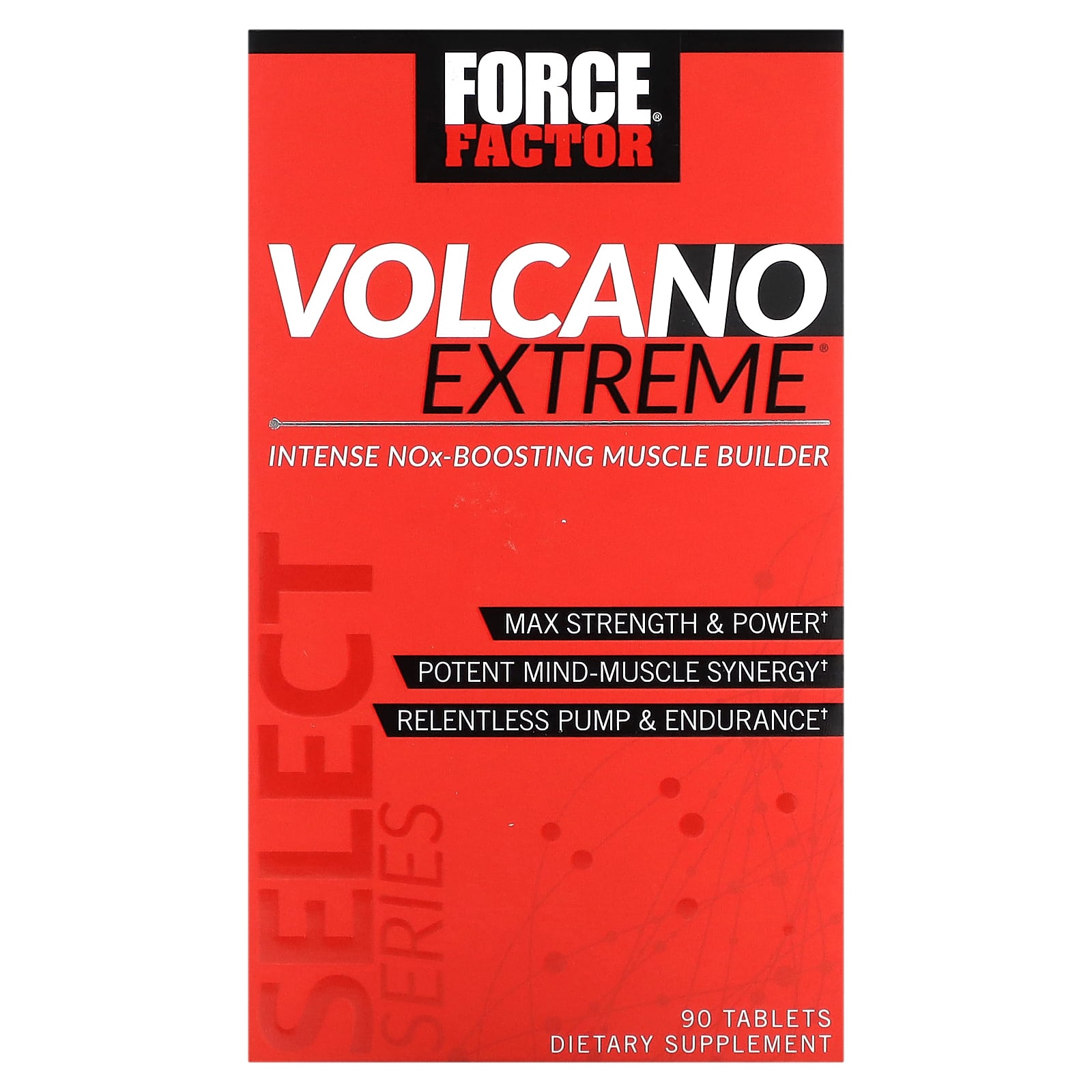Force Factor Volcano Extreme средство для интенсивного наращивания мышечной массы 90 таблеток 6490₽