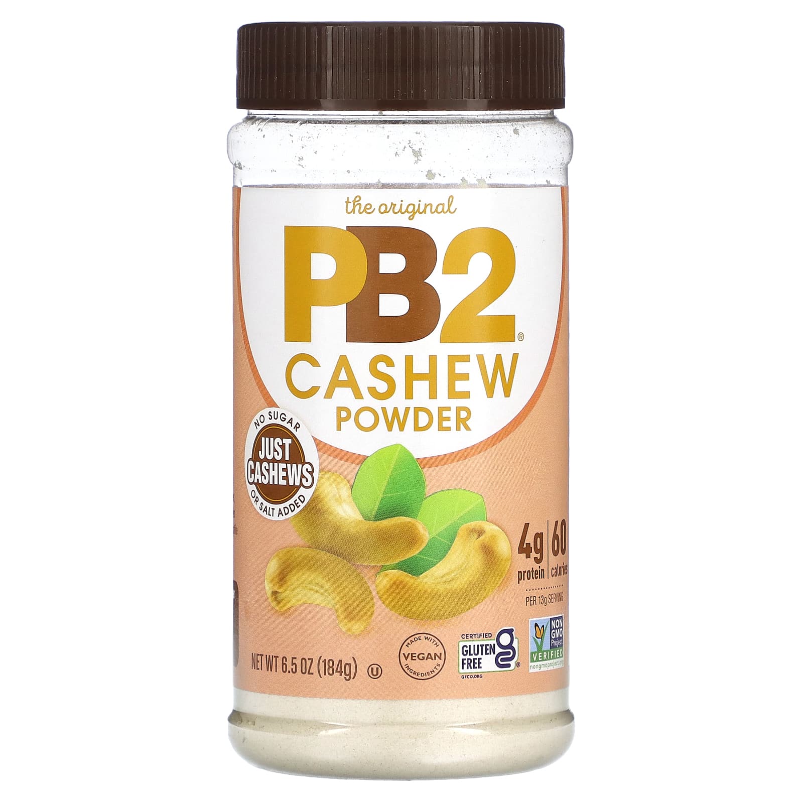 PB2 Foods The Original PB2 порошок из кешью 184 г 65 унции 2090₽