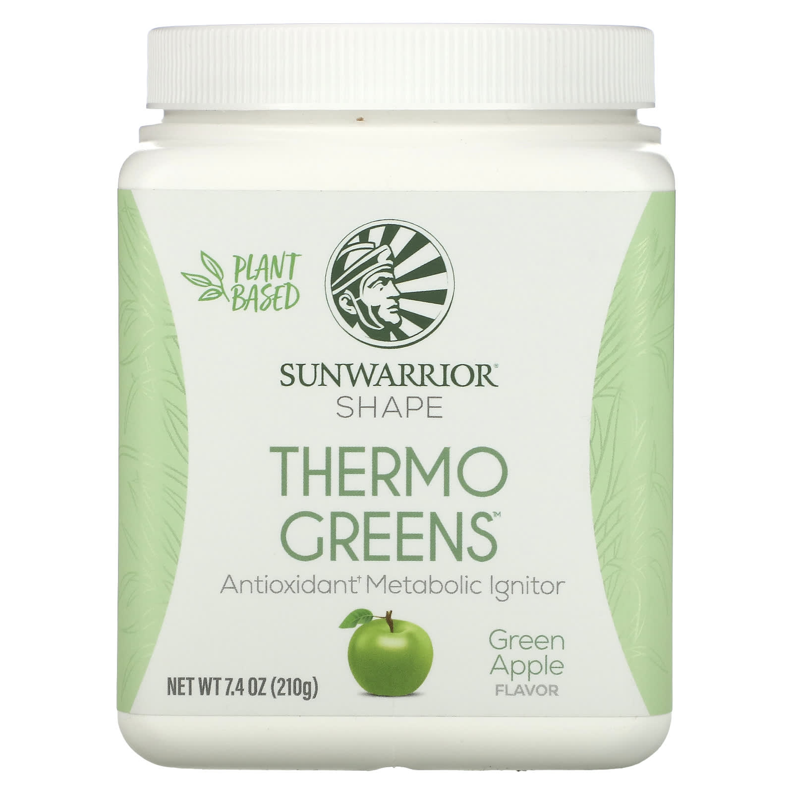 Sunwarrior Shape Thermo Greens зеленое яблоко 210 г 74 унции 7190₽