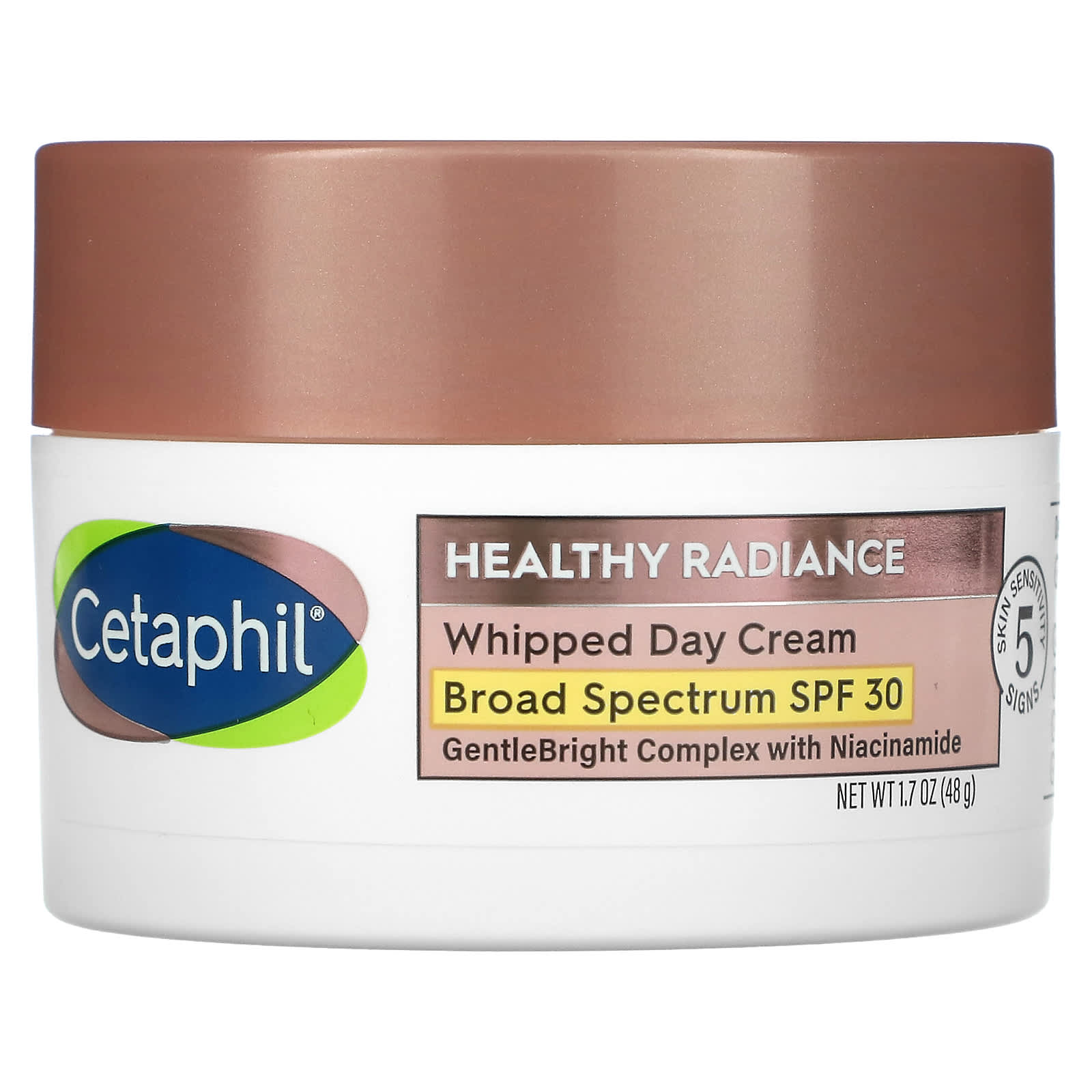 Cetaphil Healthy Radiance взбитый дневной крем SPF 30 48 г 17 унции 4590₽