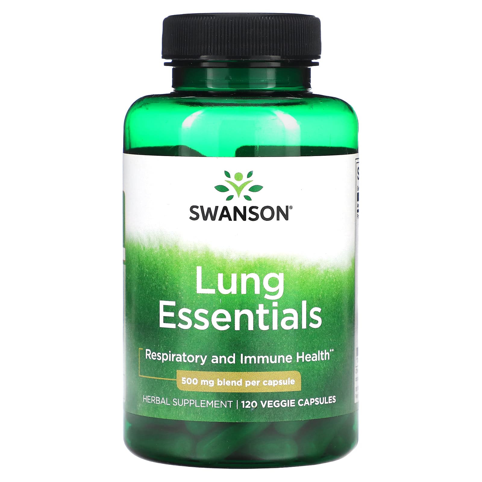 Swanson Lung Essentials 500 мг 120 растительных капсул 2990₽